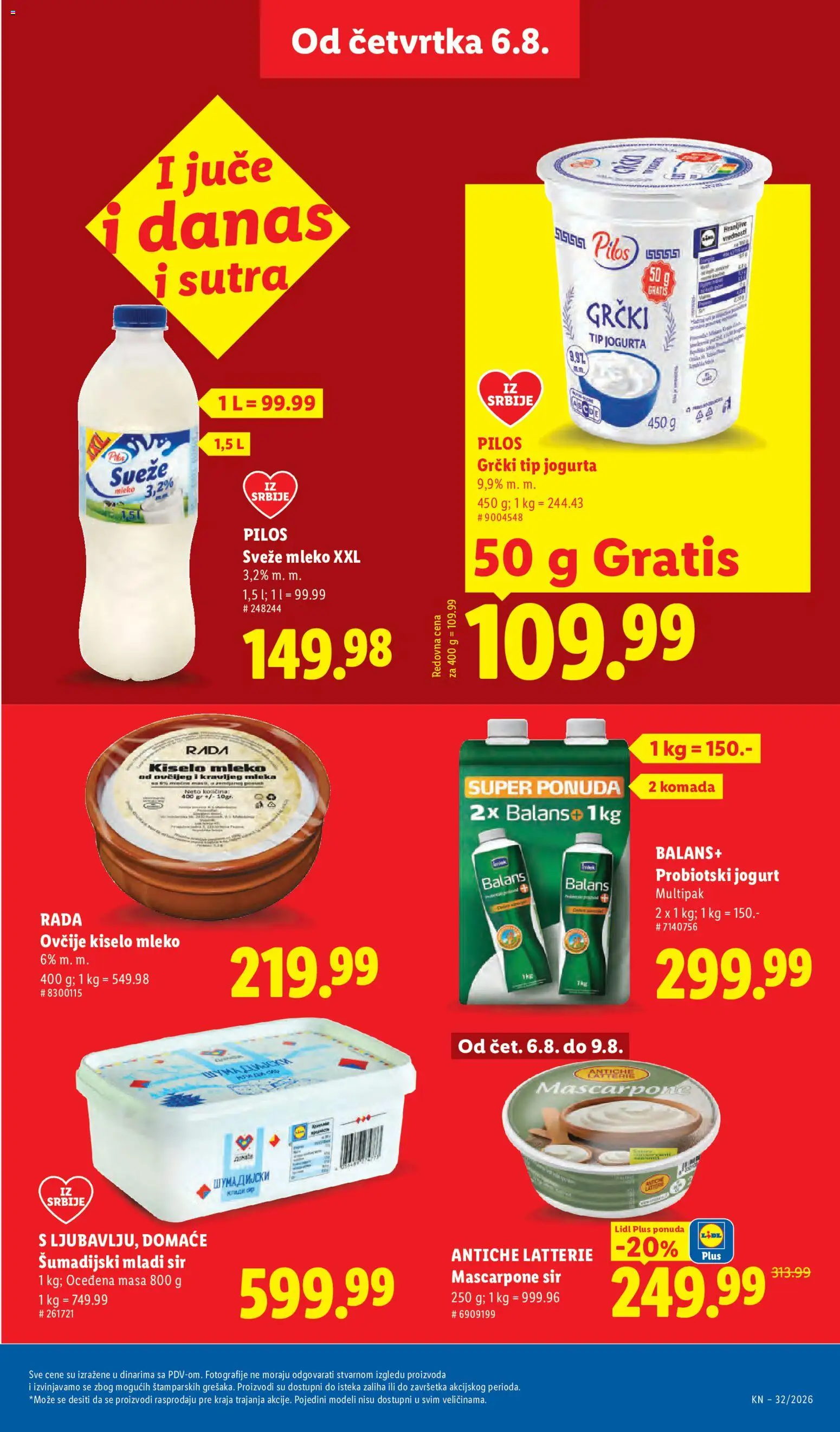 Lidl katalog - važi od 06.08.2026 | Strana: 25