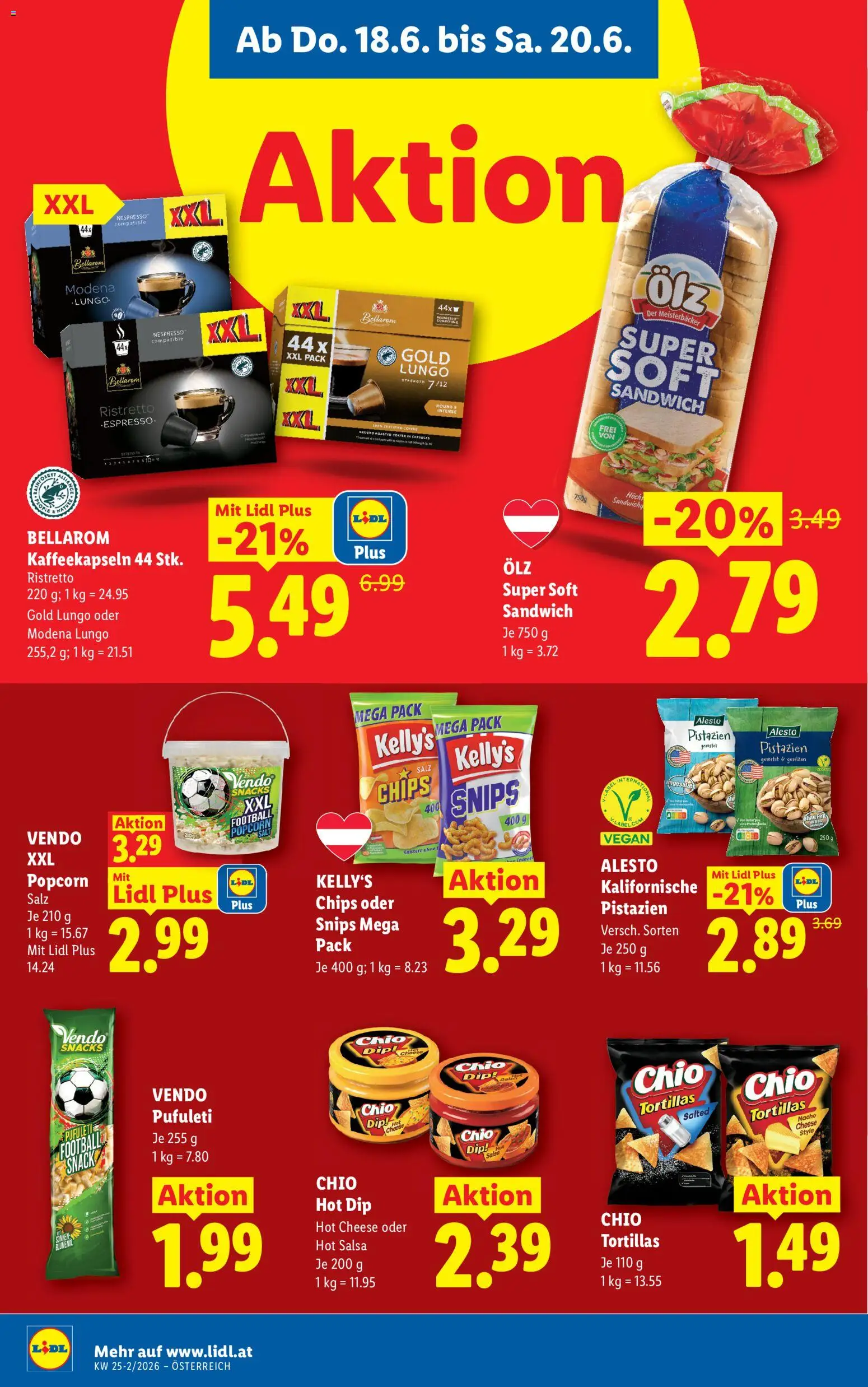Lidl Flugblatt gültig ab 18.06.2026 | Seite: 16 | Produkte: Chips, Salz