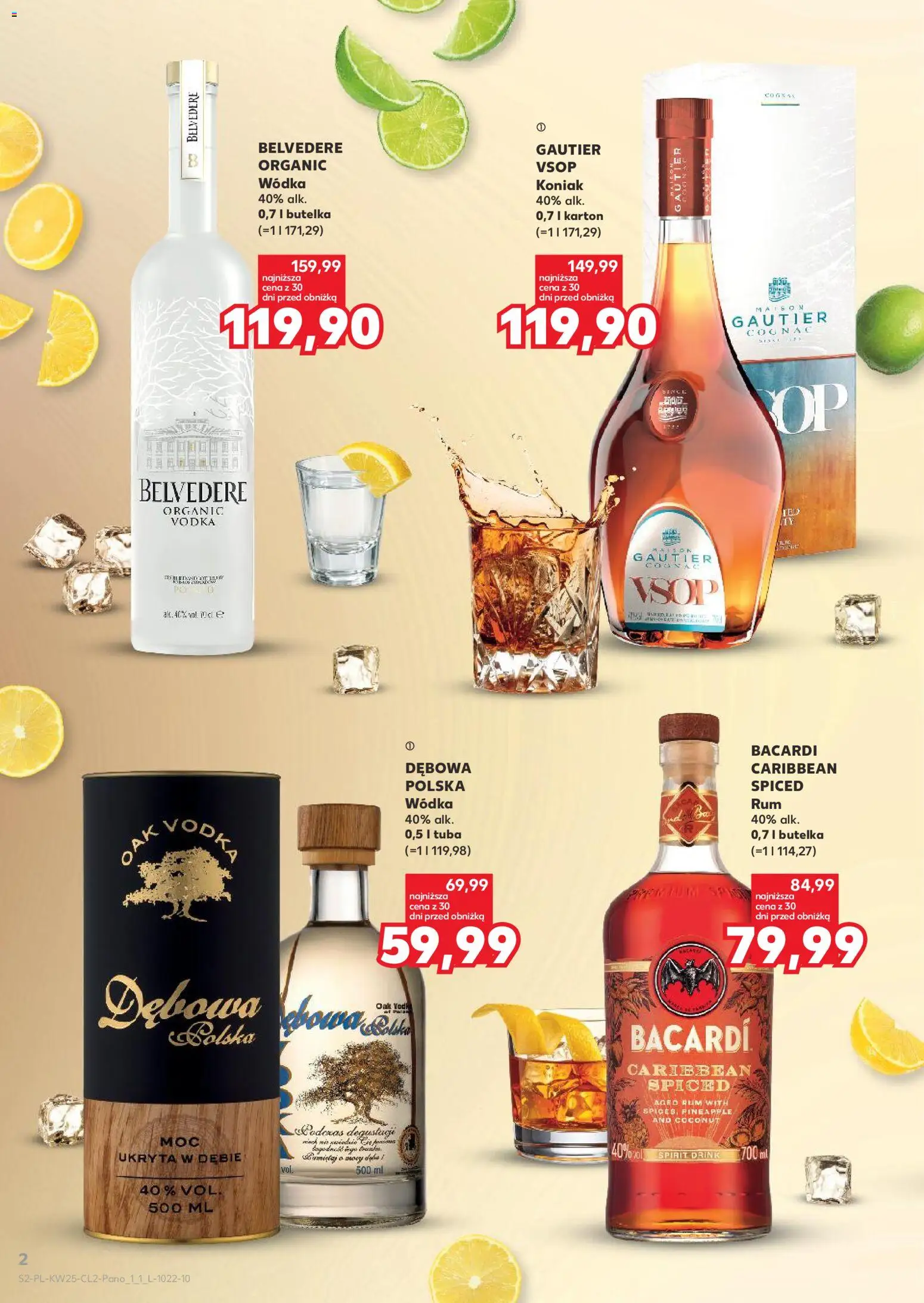 Kaufland Polsko leták - Barek od 18.06.2026 | Strana: 2 | Produkty: Rum, Tuba, Vodka