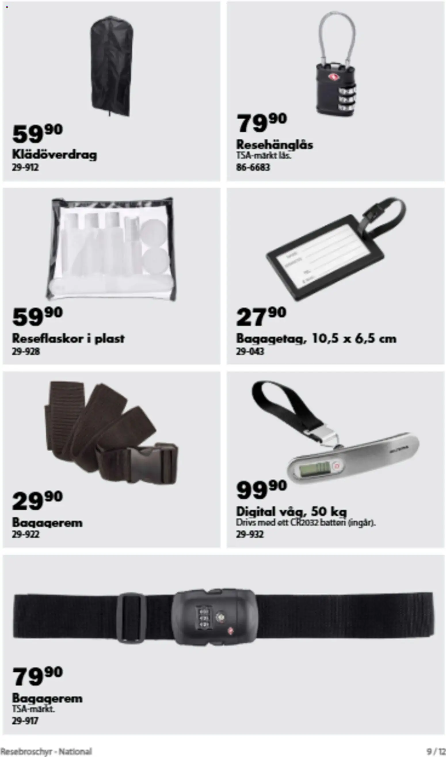 Biltema reklamblad aktuell från 29/06/2026 | Sida: 9 | Produkter: Batteri