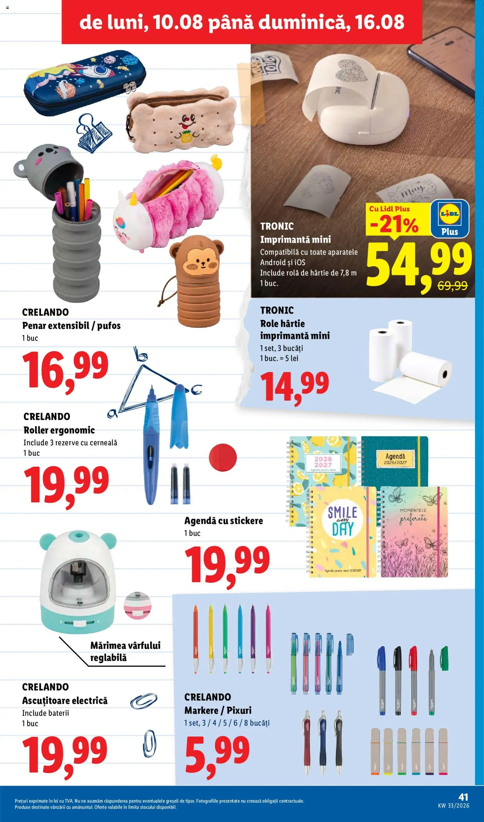 Noul catalog Lidl – valabil de la 10.08.2026 | Pagină: 41