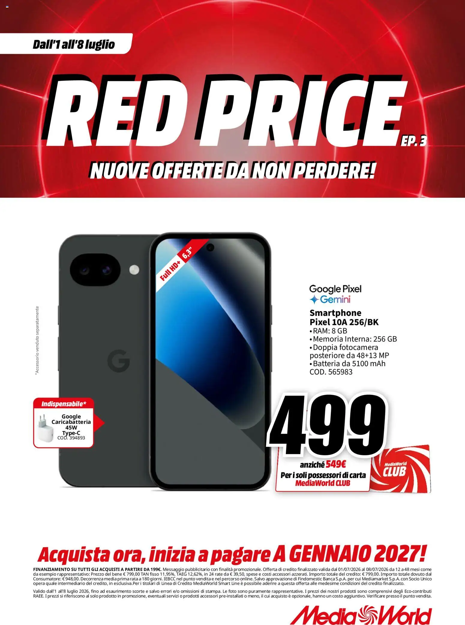 Volantino Media World del 01/07/2026 | Pagina: 27
