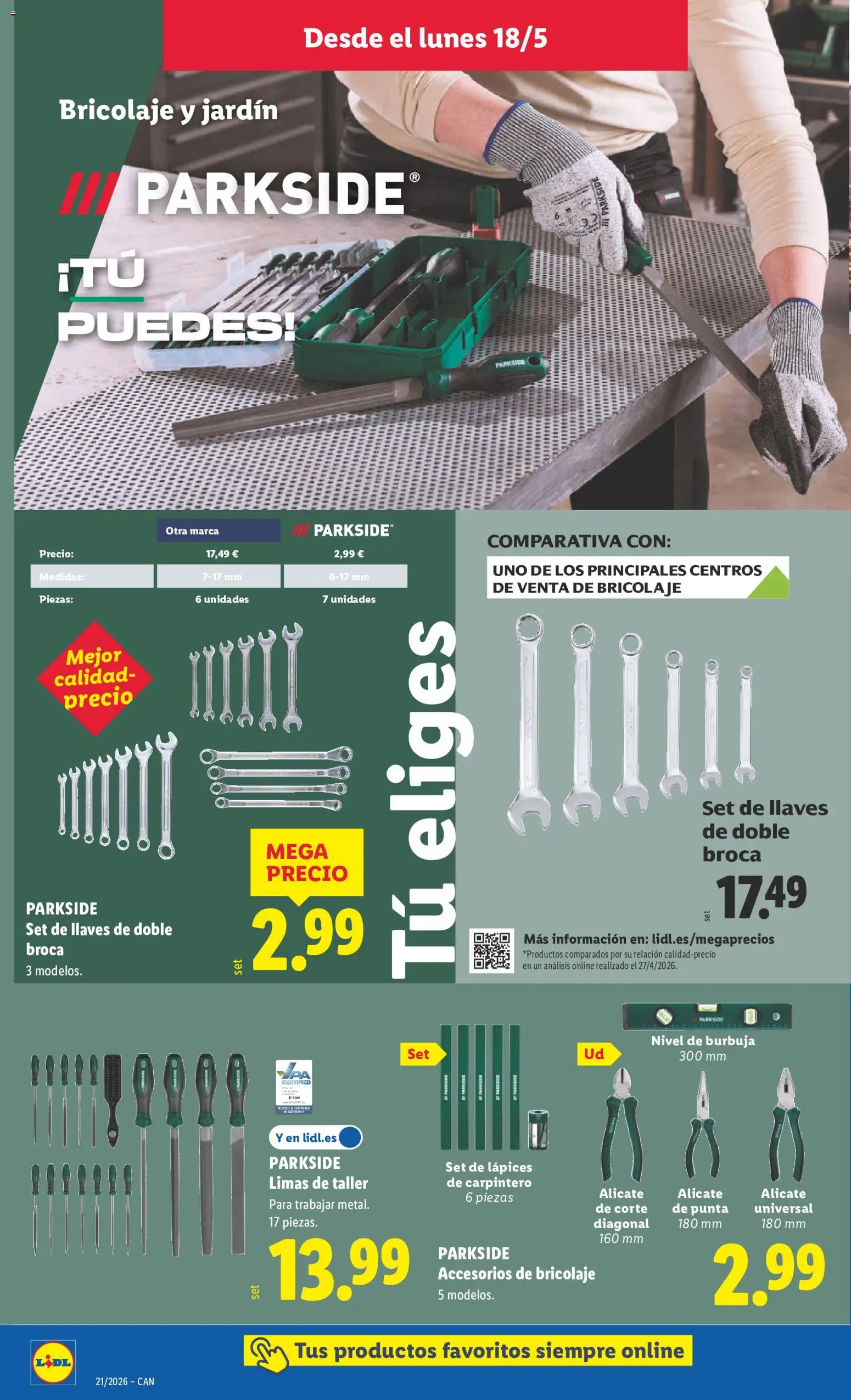 Lidl folleto de bazar │ válido desde el 18.05.2026 | Página: 12
