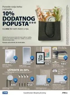 Jysk katalog - pregled Jysk kataloga - važi od 20.05.2026 | Strana: 12
