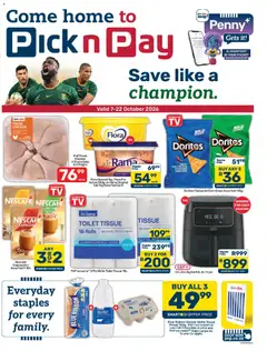 Pick n Pay specials catalogue – valid from 07/10/2026