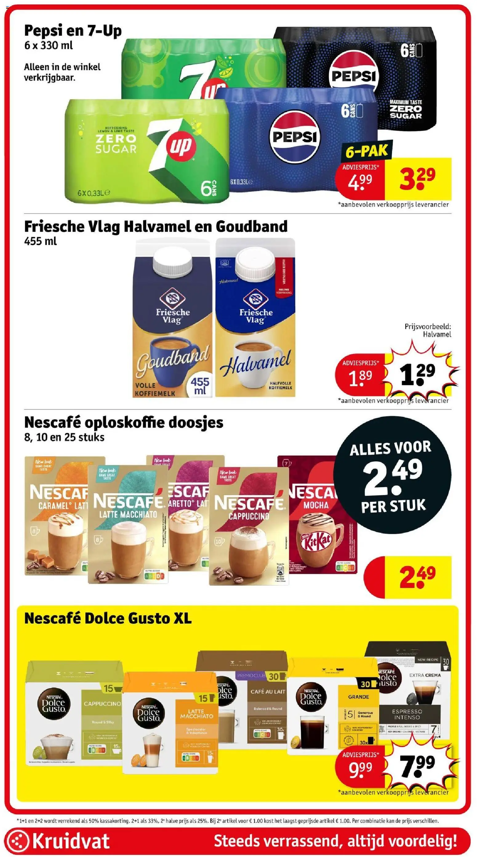 {H1} | Pagina: 104 | Producten: Kan, 7up, Nescafe, Cappuccino
