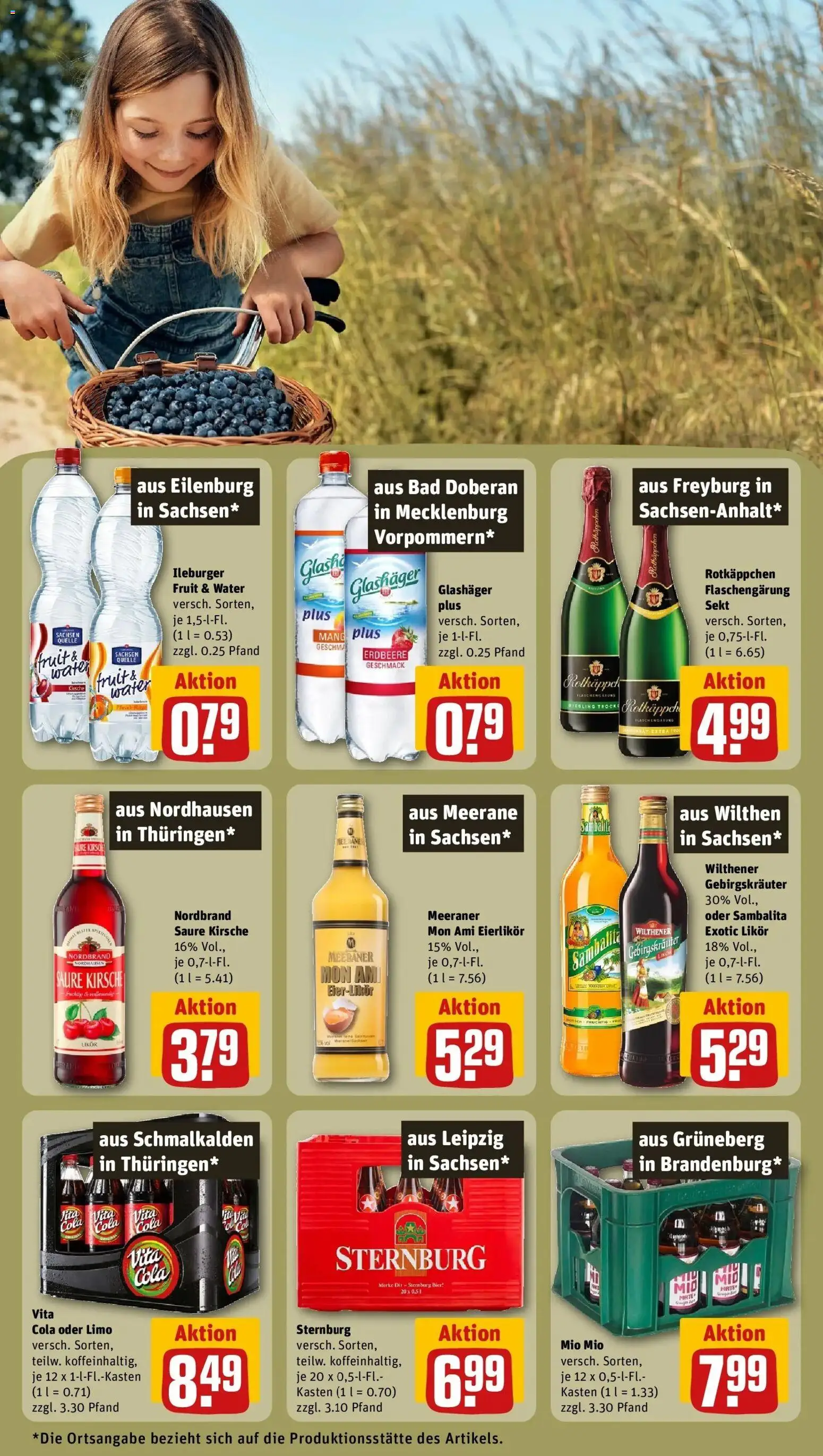 REWE Prospekt ab 24.08.2026 zum Blättern » Angebote | Seite: 25 | Produkte: Wilthener, Wilthener gebirgskrauter, Likör, Vita cola