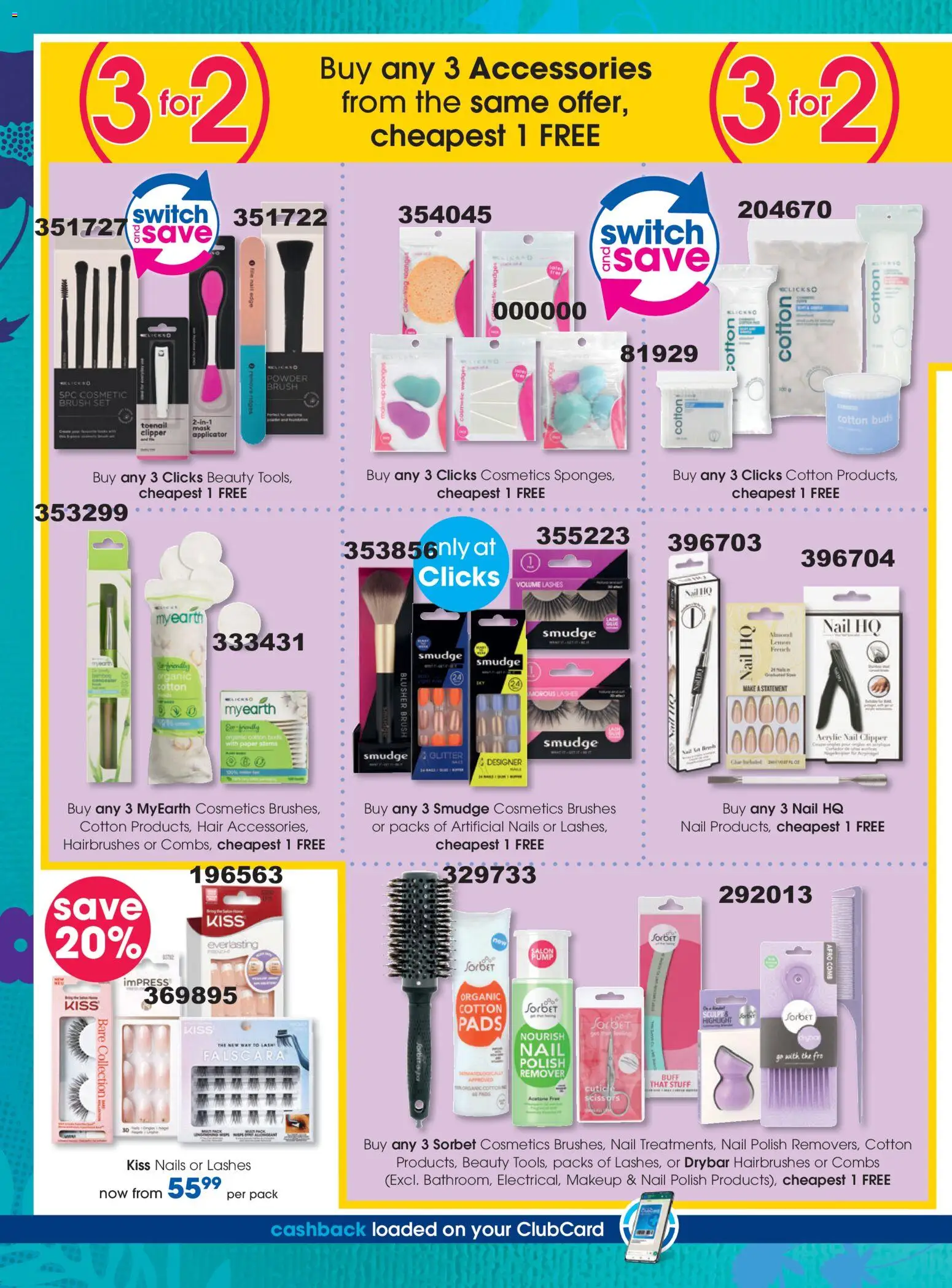 New Clicks catalogue – valid from 21.05.2026 | Page: 12 | Products: Switch, Nail polish, Paper, Lemon