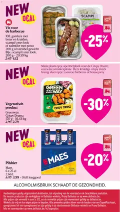 Delhaize folder week 27 - Voorbeeld van een folder van Delhaize, geldig van 02/07/2026 | Pagina: 43 | Producten: Scampi, Gewicht, Snacks, Boter
