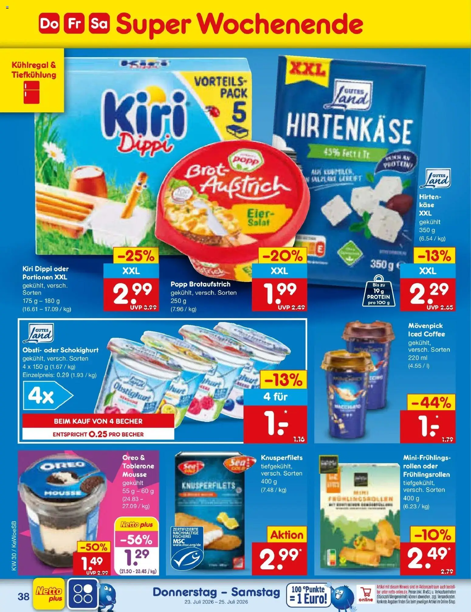 Netto Marken-Discount Prospekt Gemmingen – gültig ab 20.07.2026 | Seite: 62 | Produkte: Käse, Eier, Brot, Salat