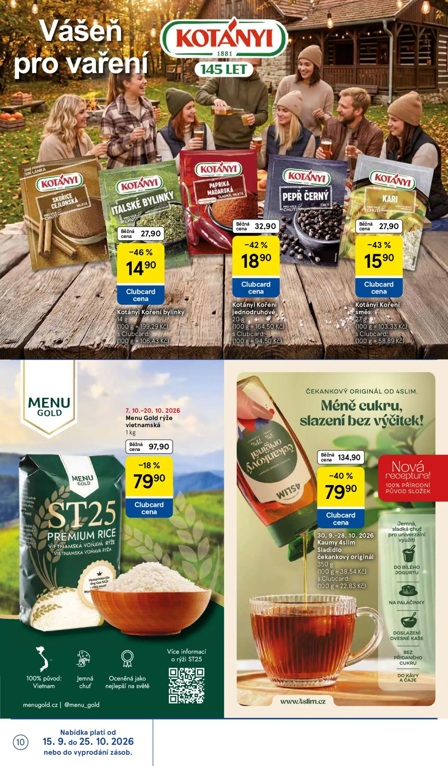 Tesco leták - Značky, které máte rádi od 30.09.2026 | Strana: 10