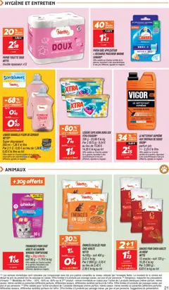 Netto - Prévisualisation de Netto catalogue valide à partir de 09.06.2026 | Page: 21 | Produits: Papier toilette, Lessive, Saumon, Gelée