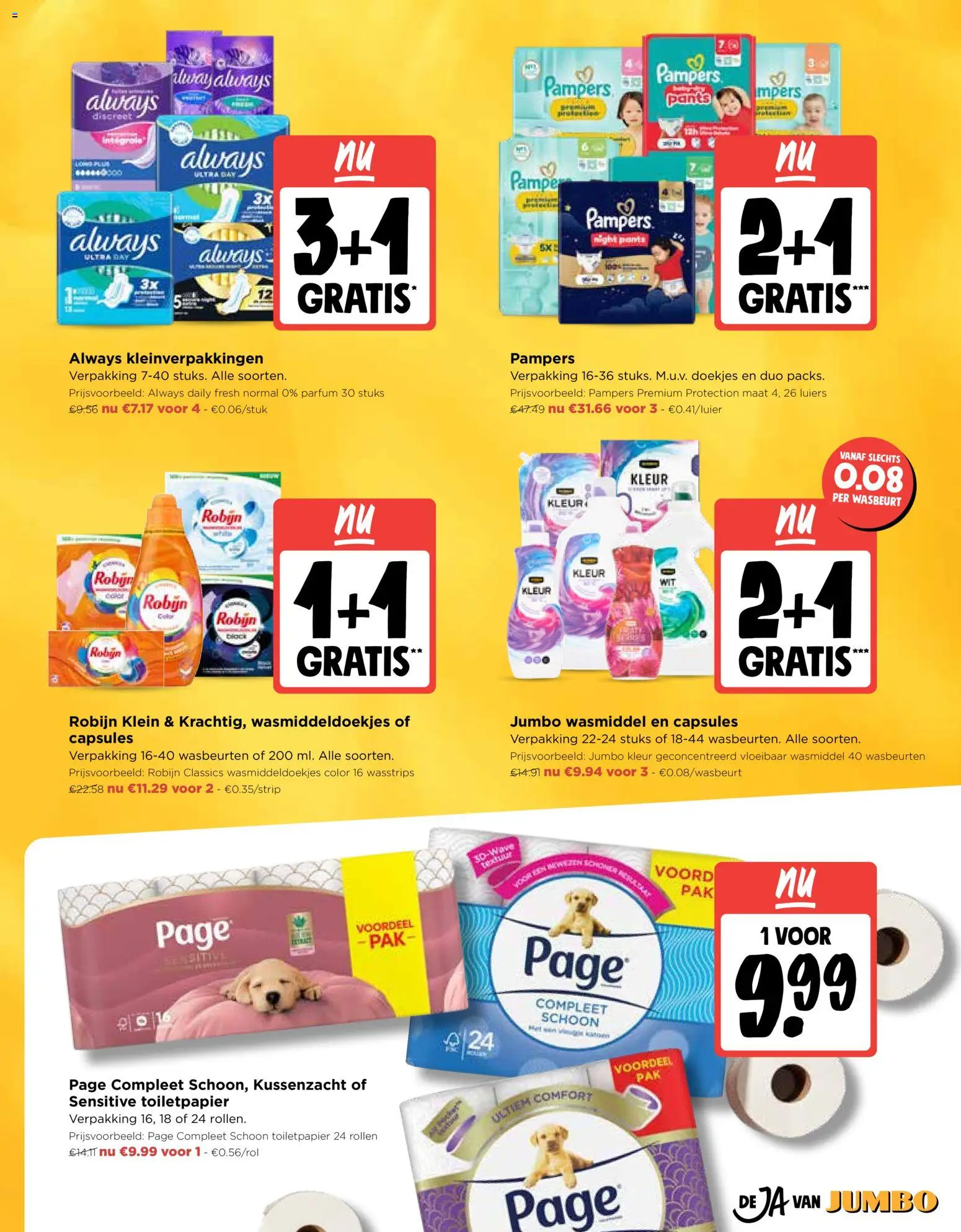 {H1} | Pagina: 17 | Producten: Pampers, Toiletpapier, Parfum, Robijn