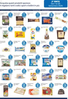 Anteprima del volantino Famila volantino Iper Grandi Marche valido a partire dal 07/09/2026 | Pagina: 14 | Prodotti: Formaggio Maasdam, Burro, Formaggio fuso, Cotechino