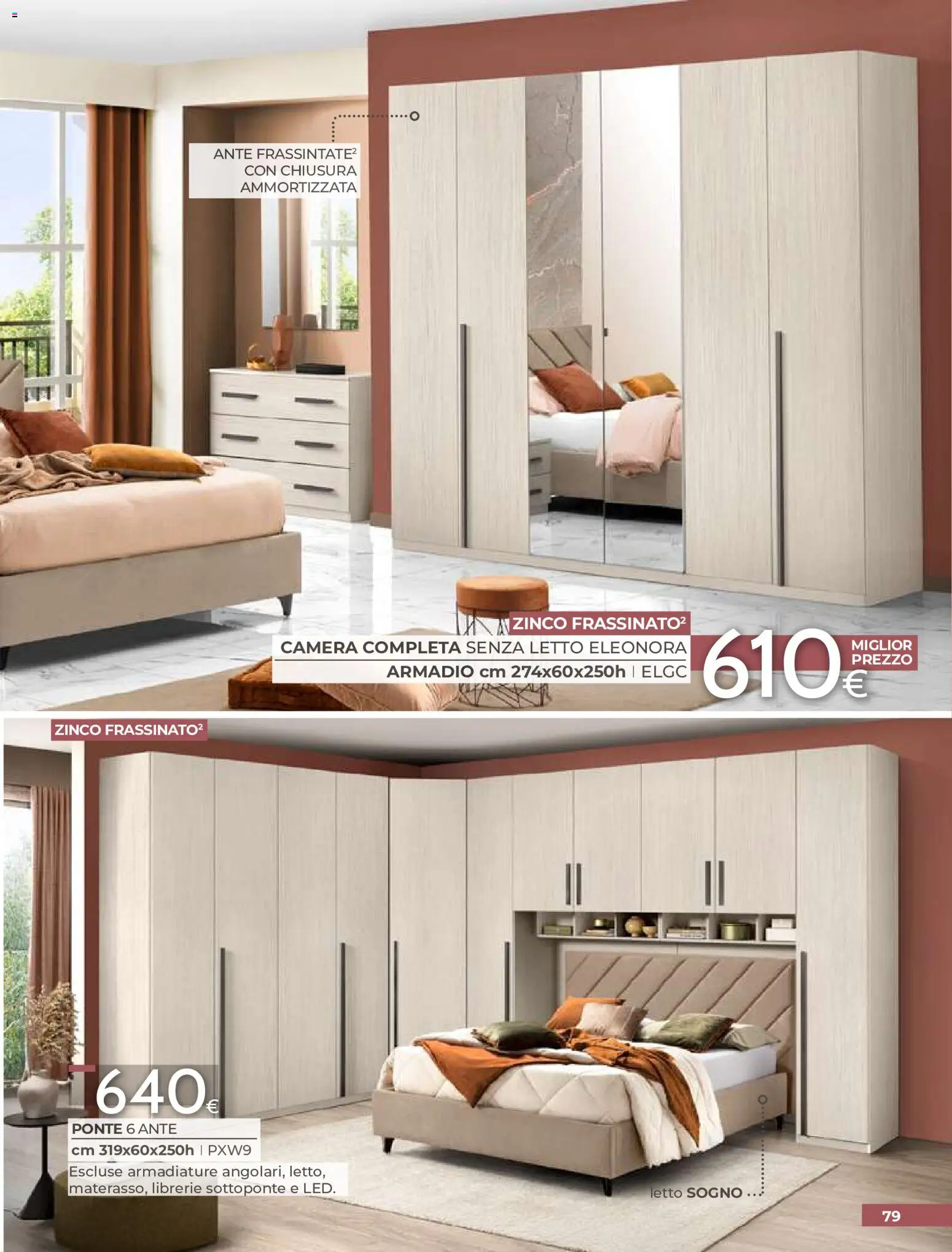 Volantino Mondo Convenienza del 01/09/2026 | Pagina: 81 | Prodotti: Letto, Armadio
