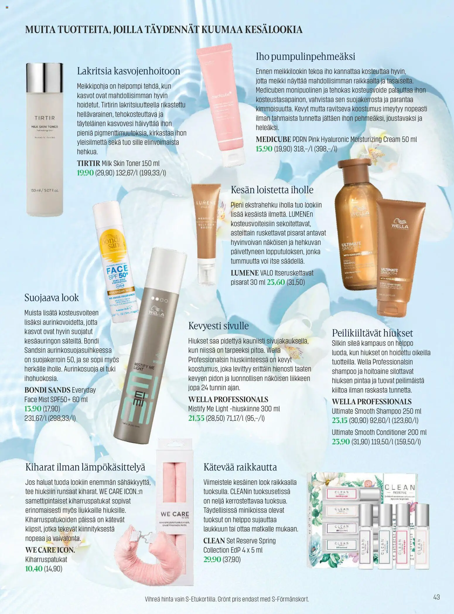 Sokos tarjoukset – voimassa 10.06.2026 alkaen | Sivu: 43 | Tuotteet: Meikki, Shampoo, Hoitoaine, Voi