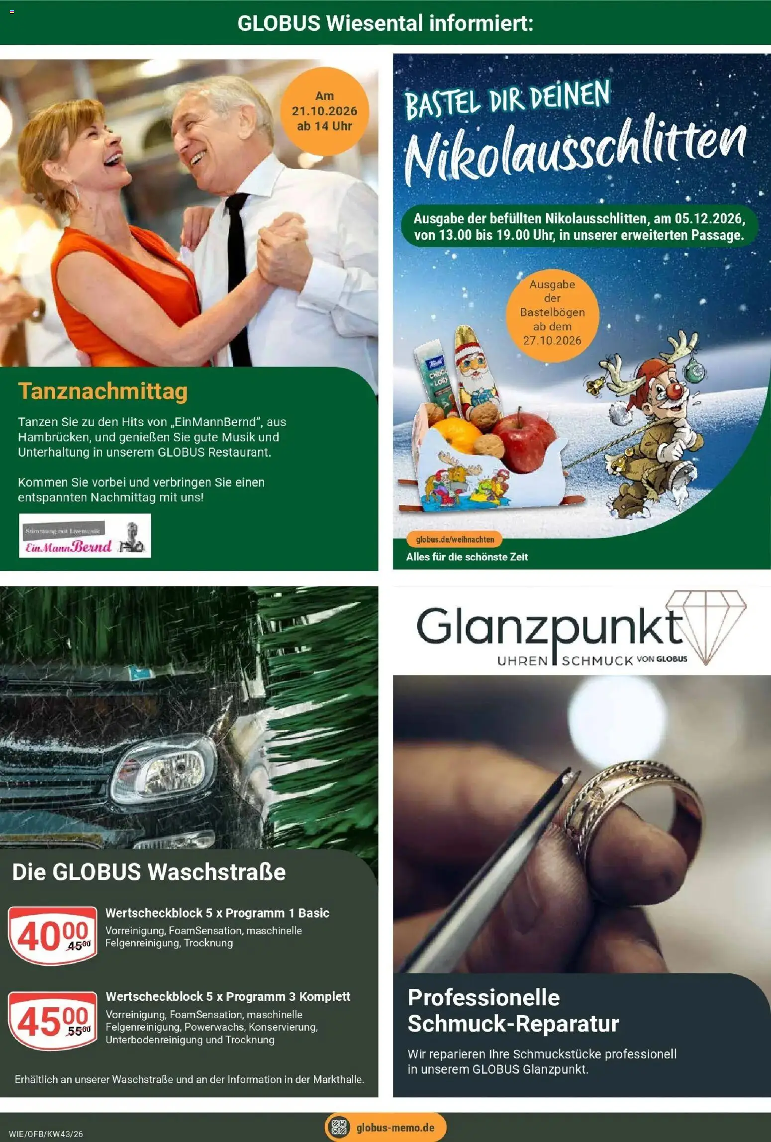 Globus Prospekt Waghäusel (ab 19.10.2026) » Angebote online | Seite: 29 | Produkte: Uhr