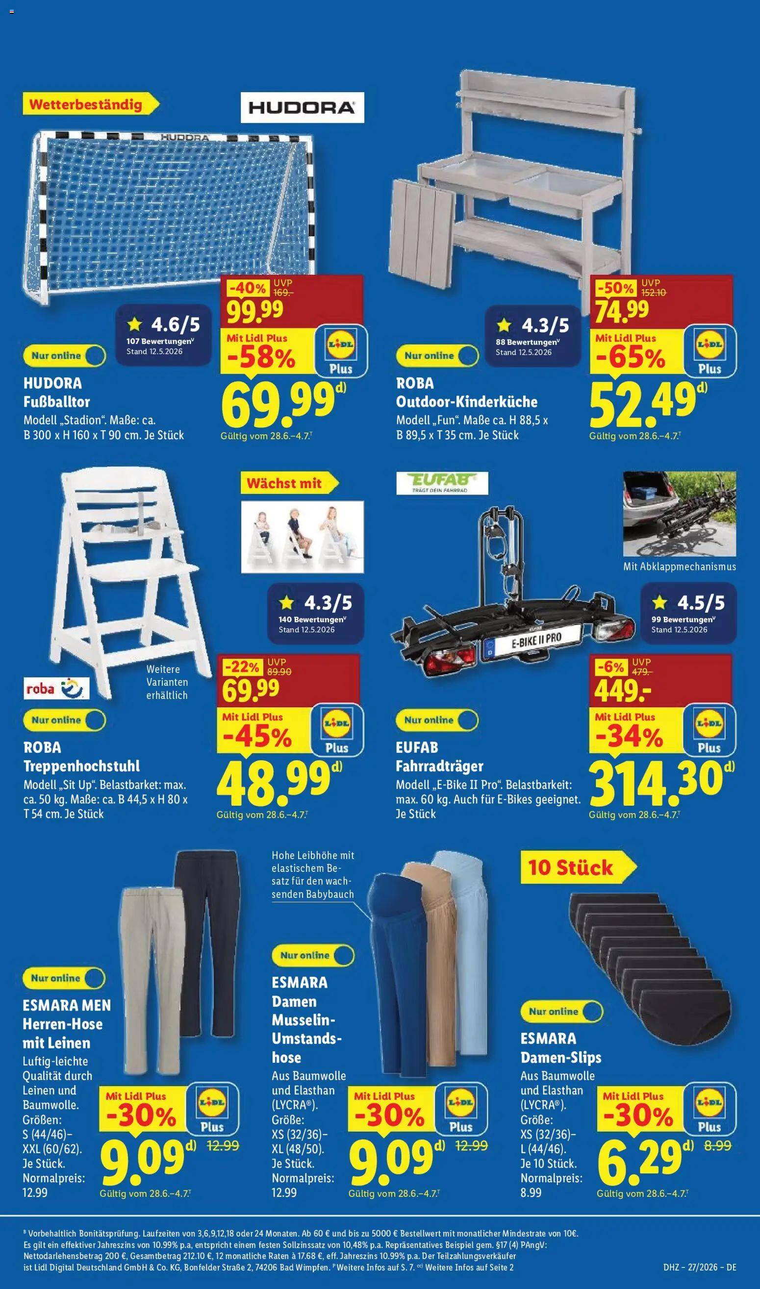 Lidl Prospekt | 29.06.2026 | Wie erhält man einen begrenzten Rabatt? | Deutschland