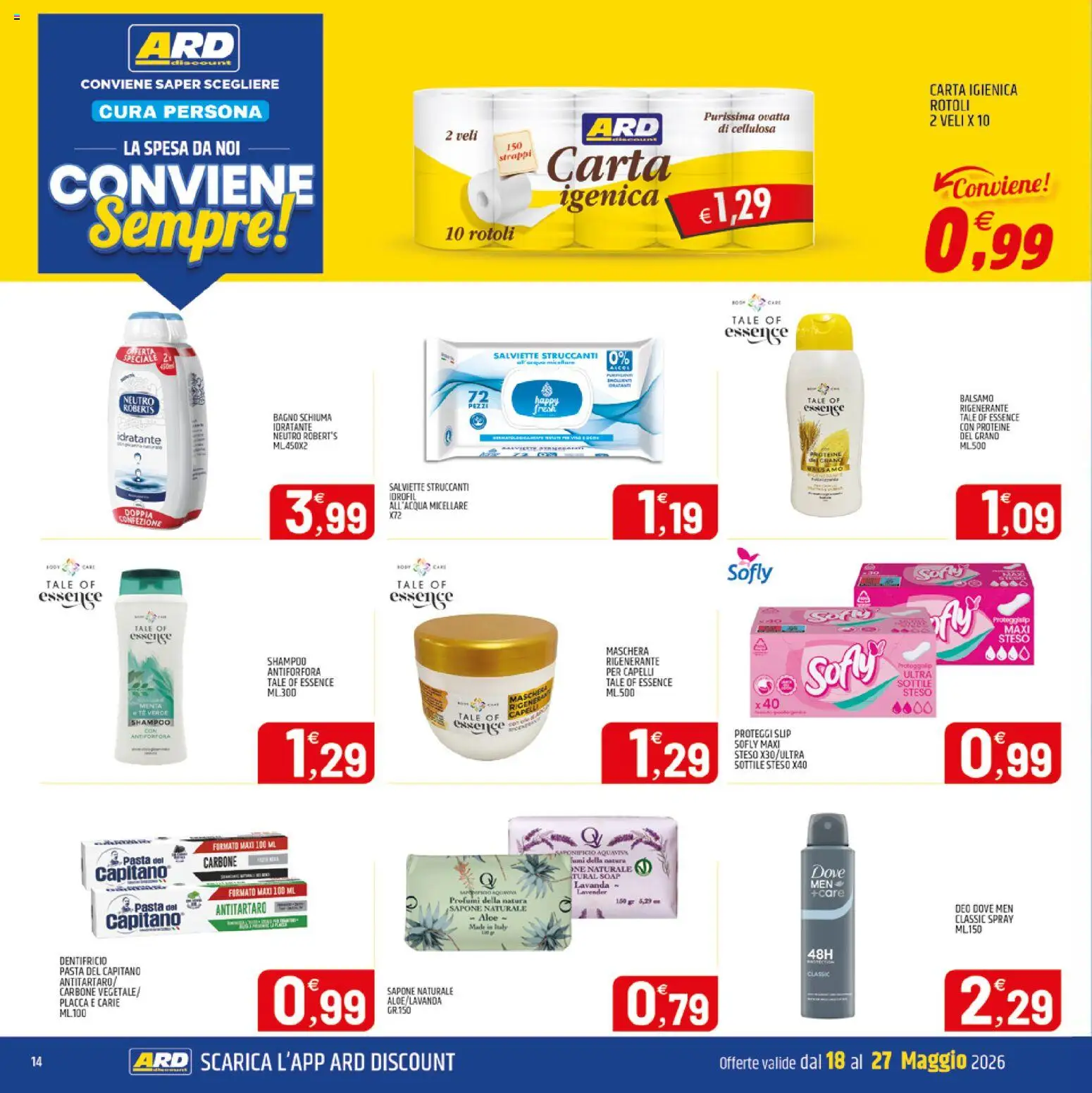Volantino ARD Discount del 18.05.2026 | Pagina: 14