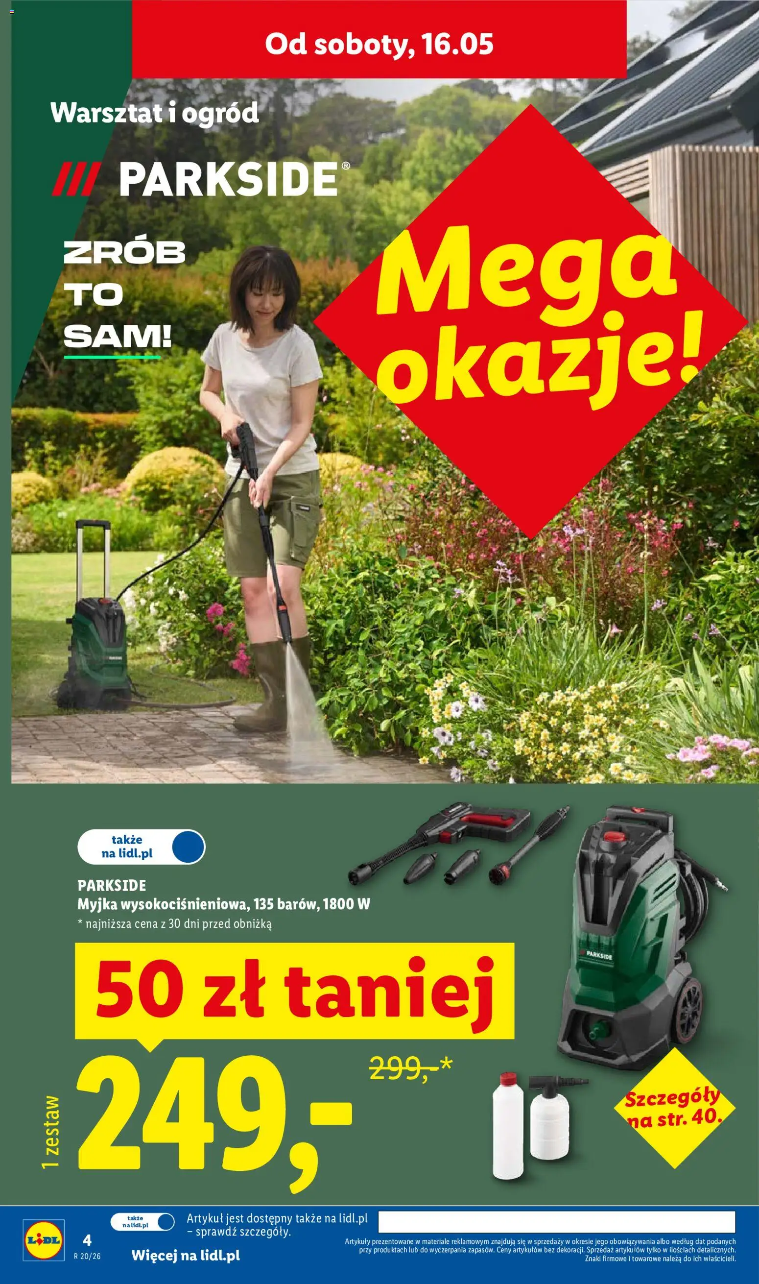 Lidl Polsko katalog od 11.05.2026 | Strana: 4 | Produkty: Parkside