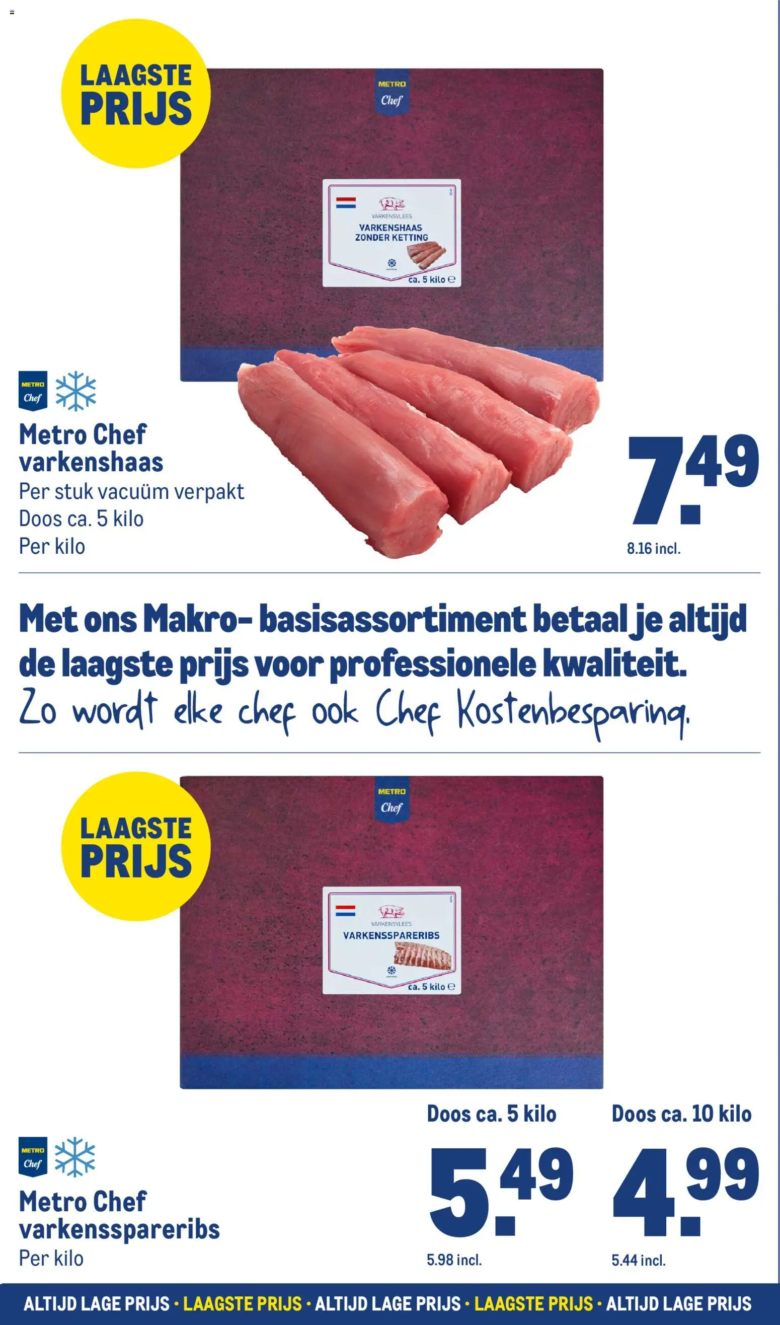 {H1} | Pagina: 12 | Producten: Varkensvlees, Ketting