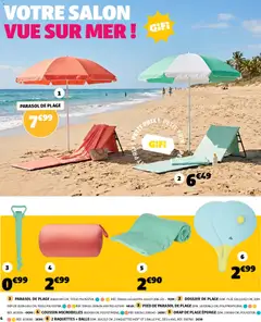 GiFi - Prévisualisation de GiFi catalogue valide à partir de 07/07/2026 | Page: 4 | Produits: Eponge, Parasol, Pied de parasol