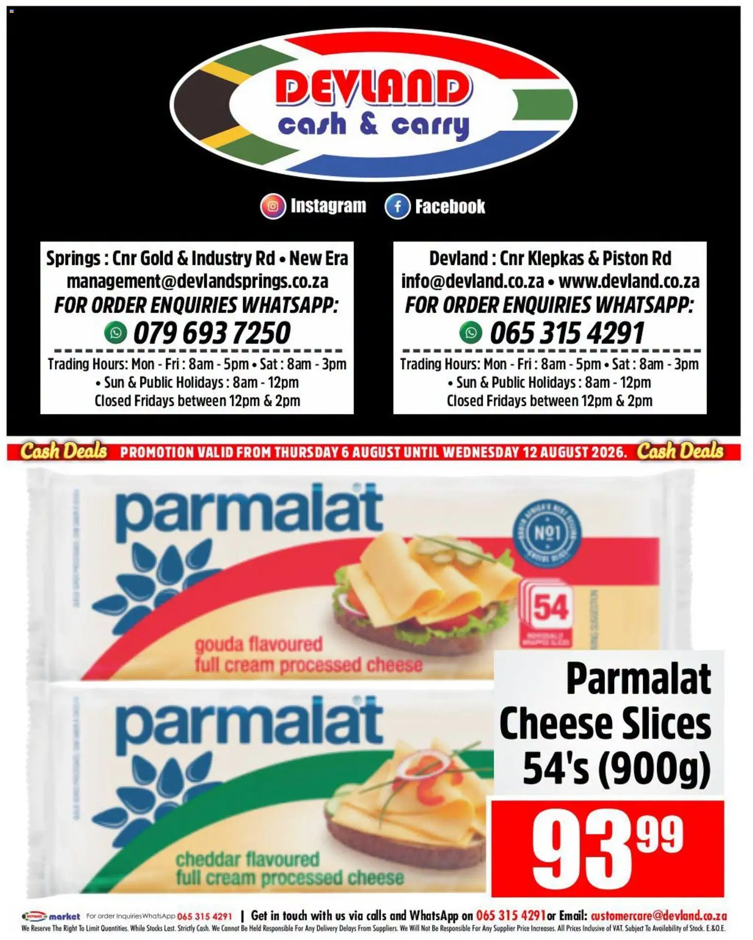 New Devland catalogue – valid from 06/08/2026 | Page: 10 | Products: Cheese, Cream