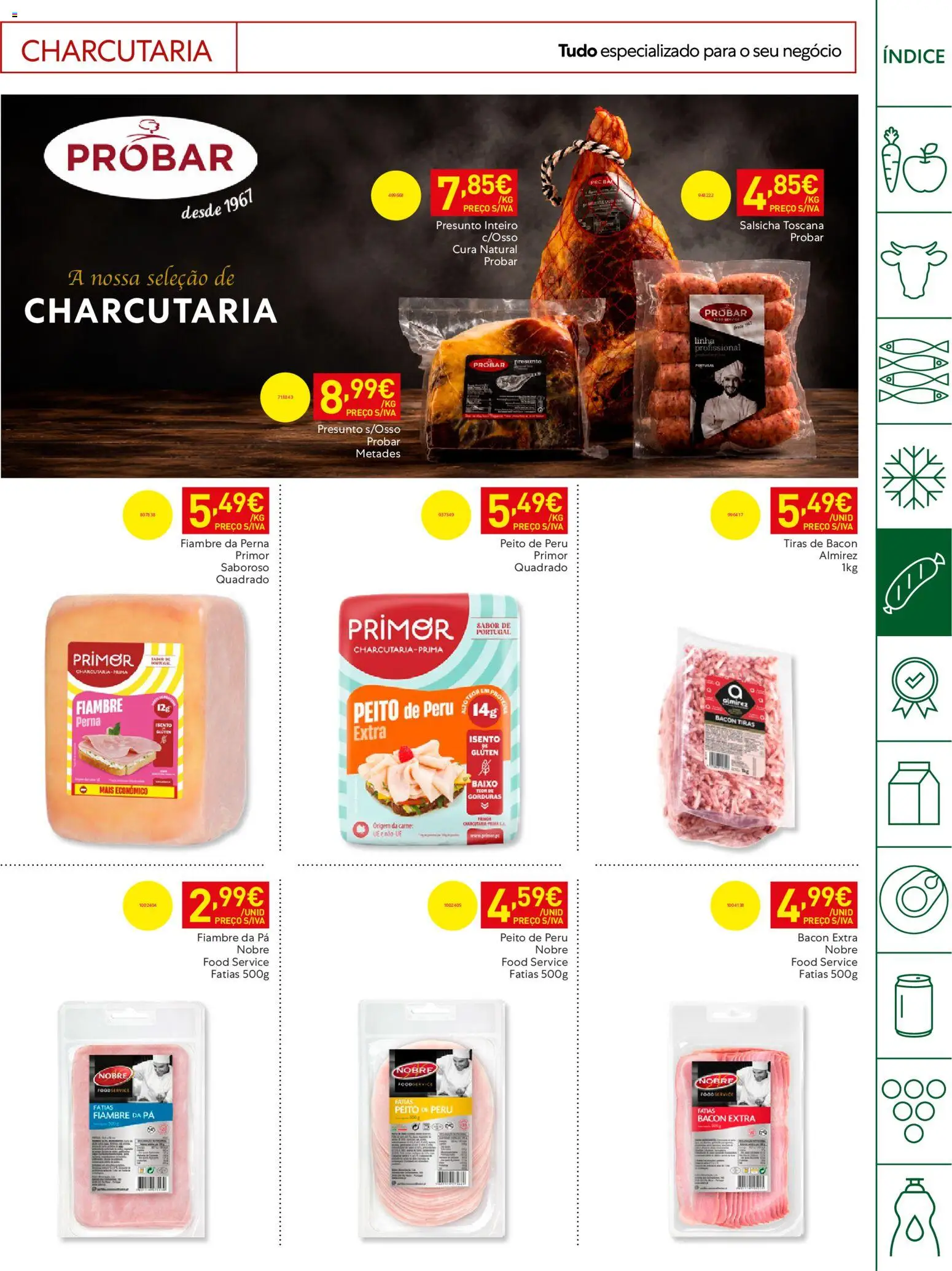 Recheio Horeca │ válido de 26.05.2026 | Página: 11 | Produtos: Peru, Primer, Presunto, Pá