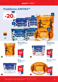 MAXIMA leidinys galioja nuo 05.05.2026 | Puslapis: 55 | Prekių: Jogurtas, Sūris, Varškė