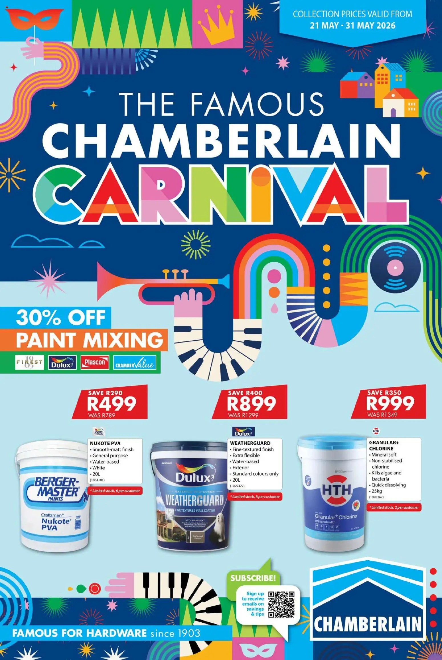 New Chamberlain catalogue – valid from 21.05.2026 | Page: 1 | Products: Paint
