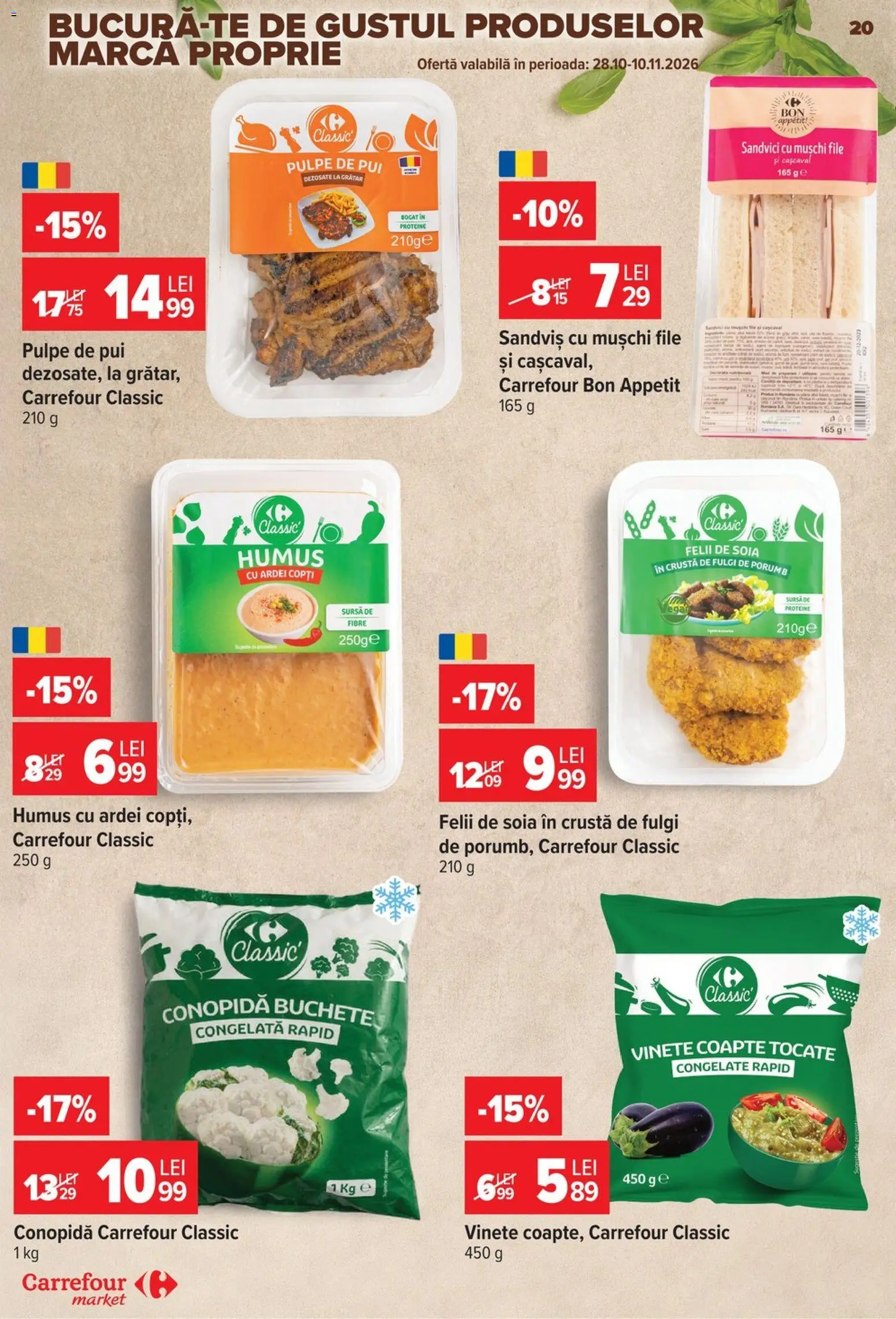 Noul catalog Carrefour – valabil de la 28.10.2026 | Pagină: 20