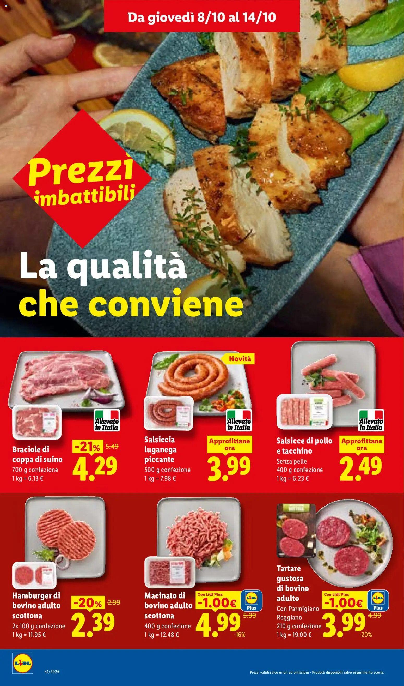 Volantino Lidl del 08/10/2026 | Pagina: 8