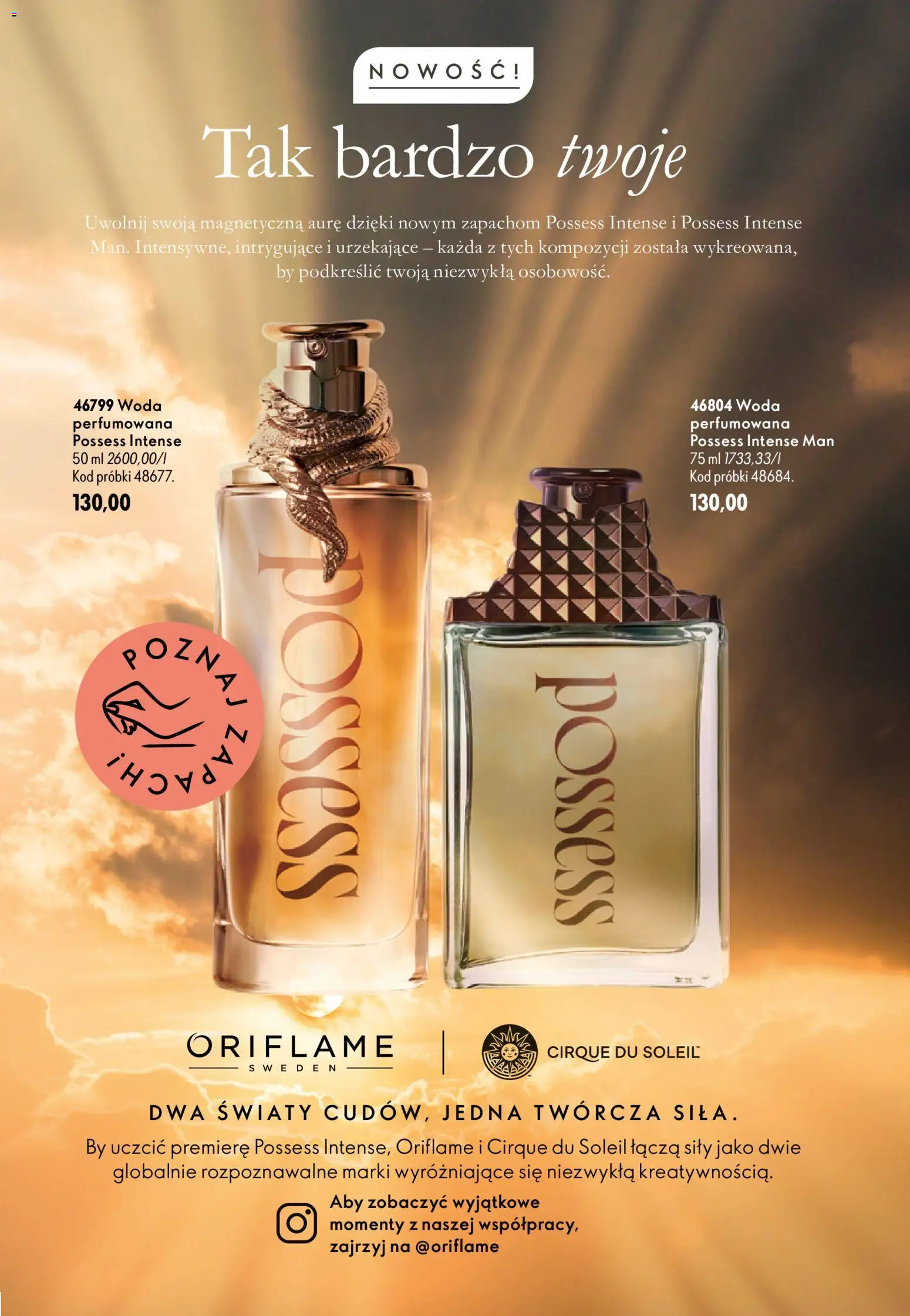Oriflame Katalog Highlights 15 od 21.10.2026 | Strona: 2 | Produkty: Woda