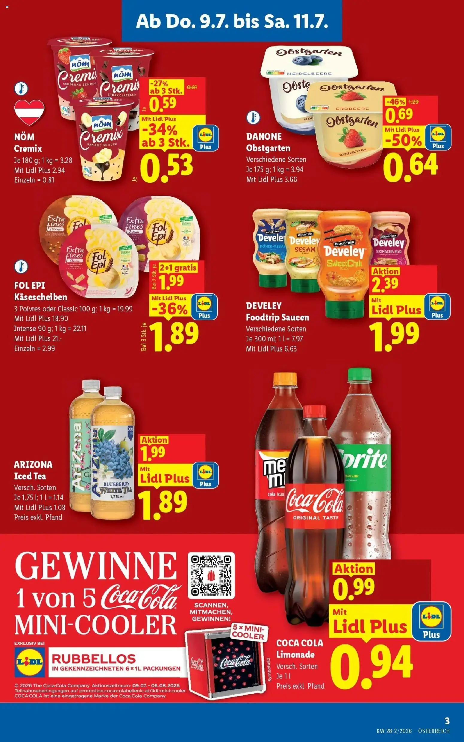 Lidl Flugblatt - Wien, Langenzersdorf, Zwettl gültig ab 09.07.2026 | Seite: 3