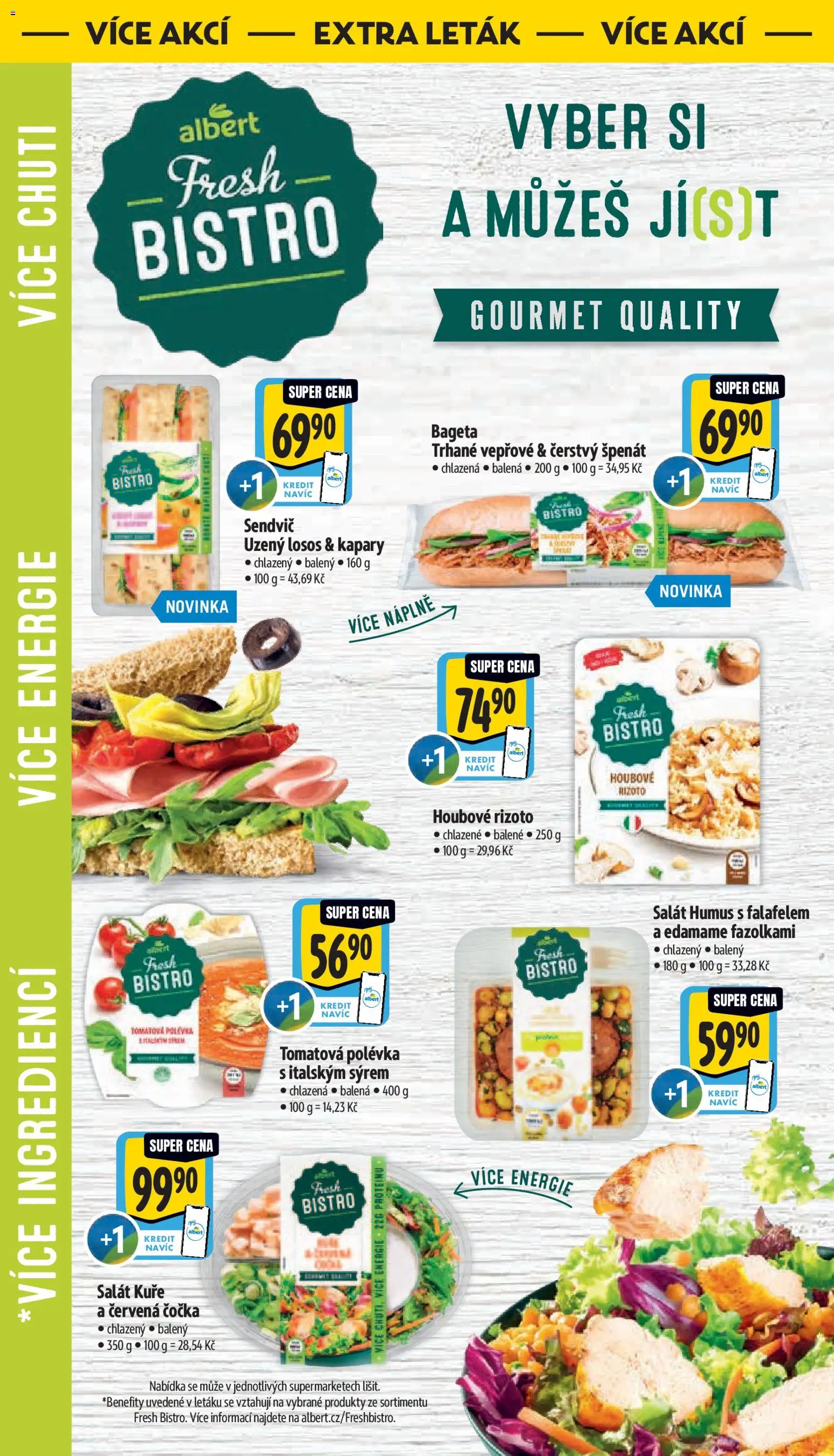 Albert leták - Supermarket od 10.06.2026 | Strana: 38 | Produkty: Salát, Kapary, Špenát, Uzený losos