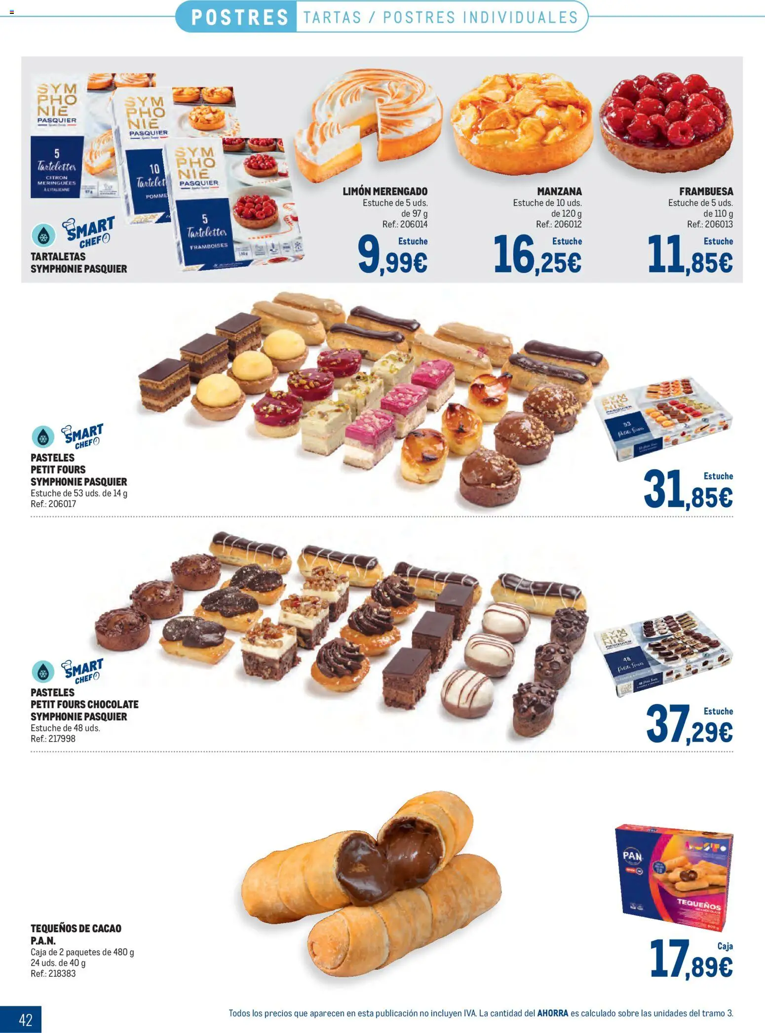 Makro Congelados Centro │ válido desde el 04.05.2026 | Página: 42 | Productos: Chocolate, Manzana, Φρυγανιές σικάλεως, Caja