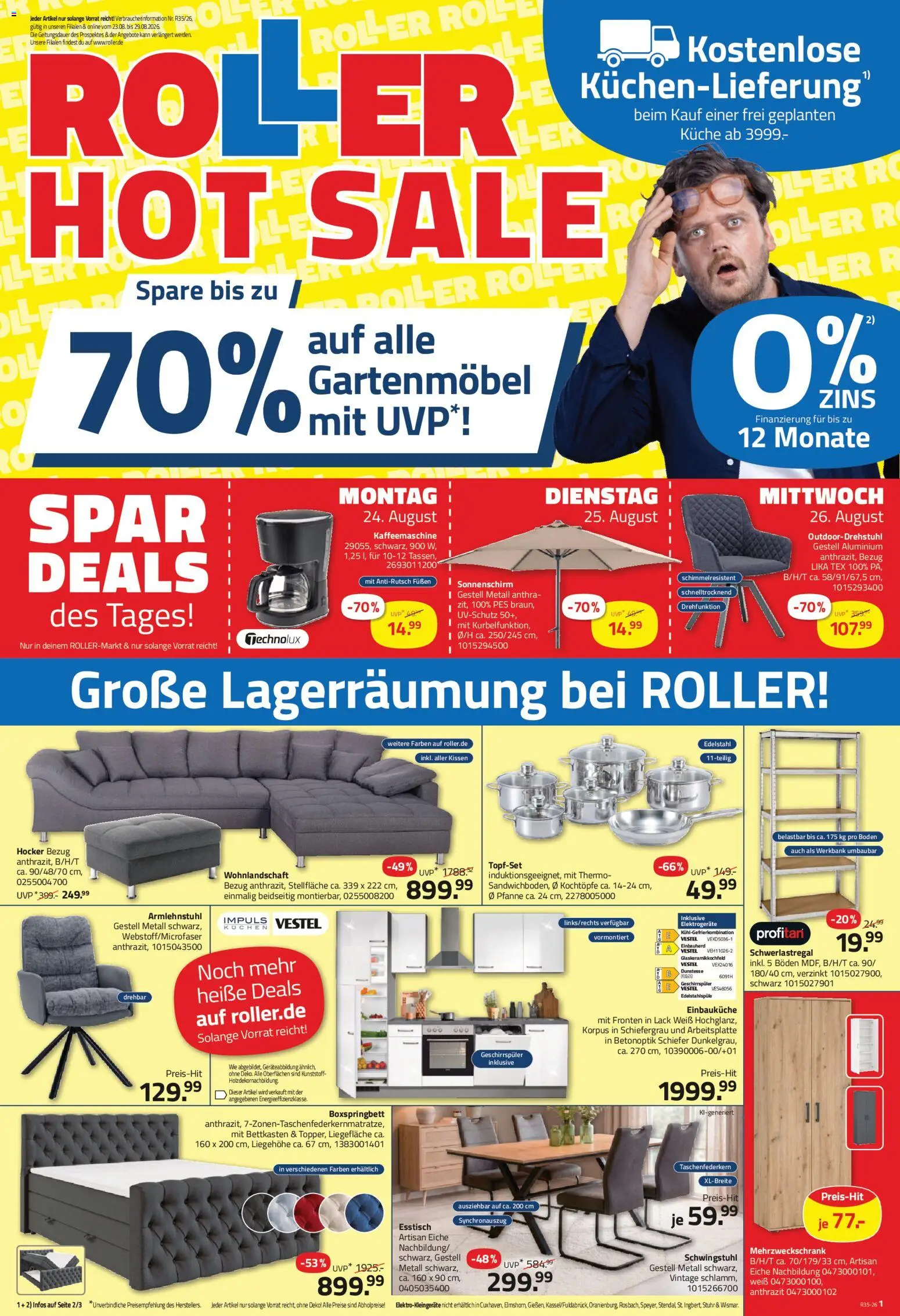 Roller Prospekt – gültig ab 23.08.2026 | Seite: 1