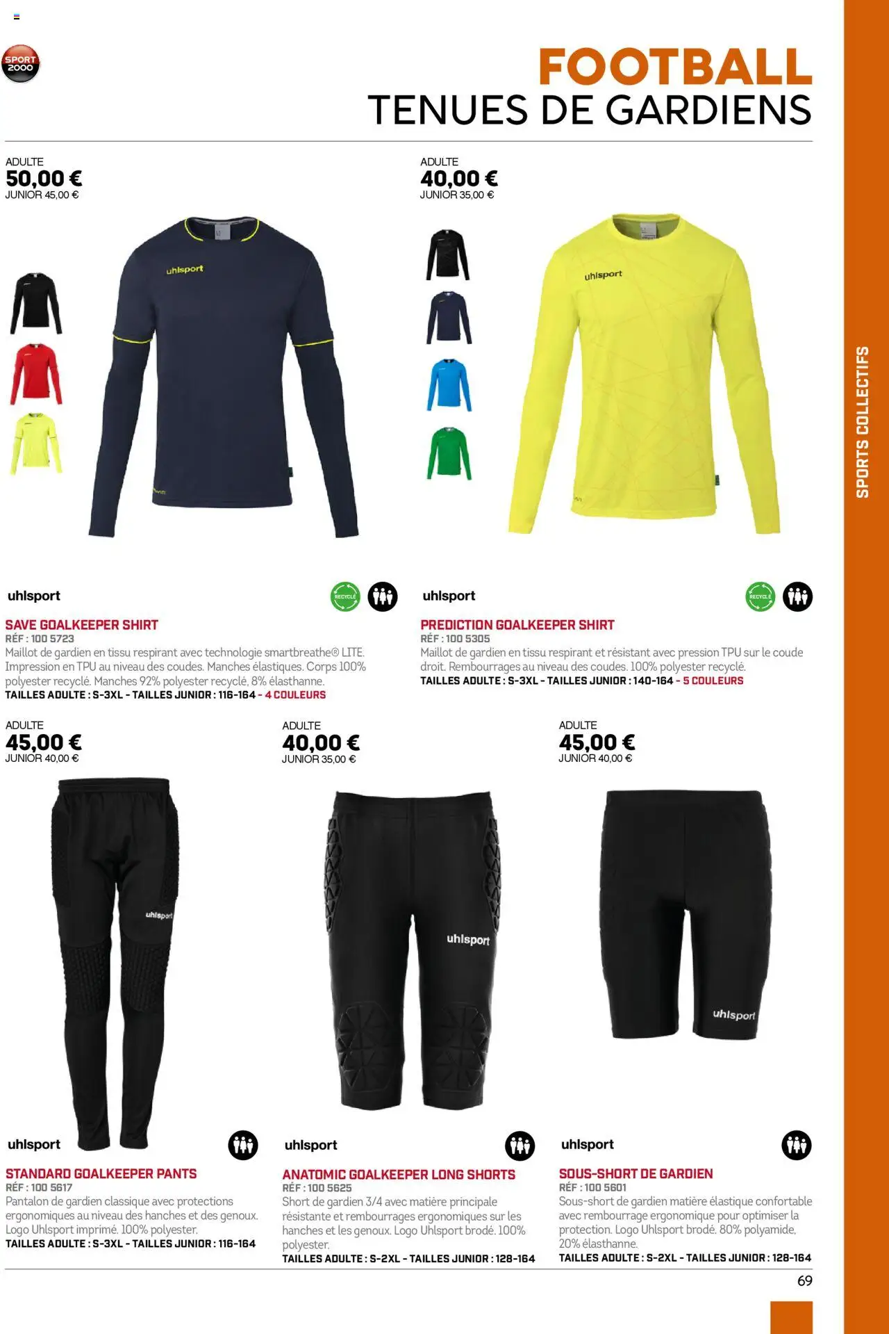 {H1} | Page: 69 | Produits: Pantalon, Shorts