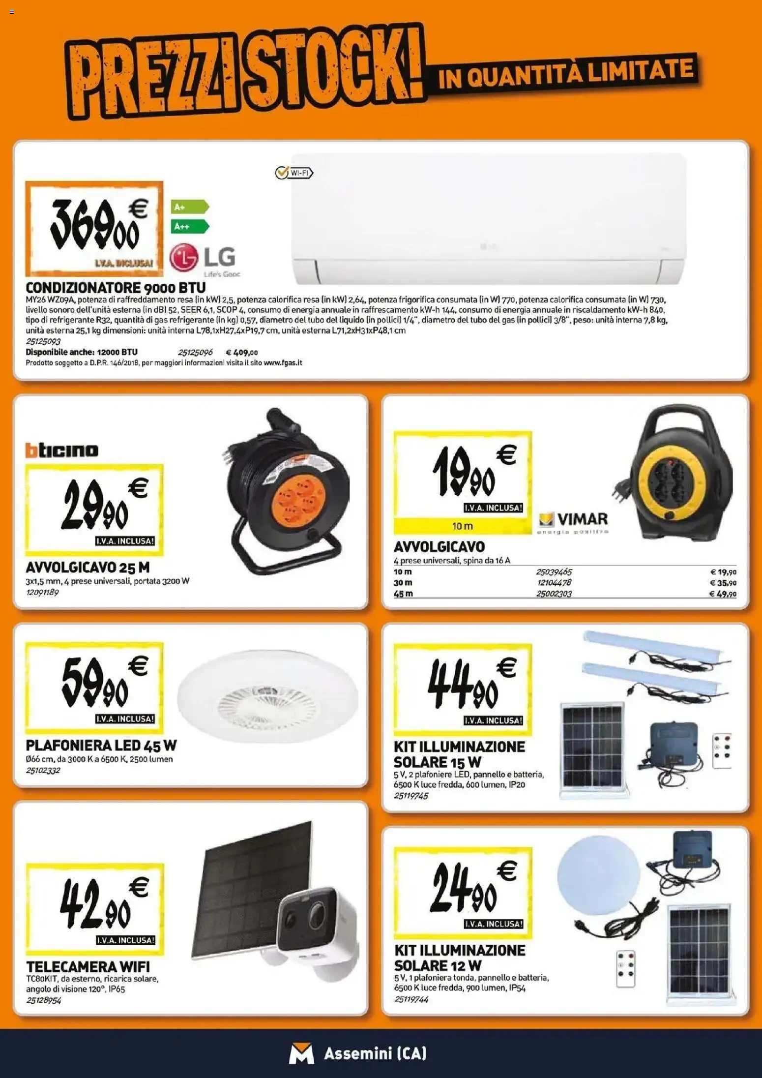 Volantino TECNOMAT del 23.04.2026 | Pagina: 13 | Prodotti: Tubo, Condizionatore