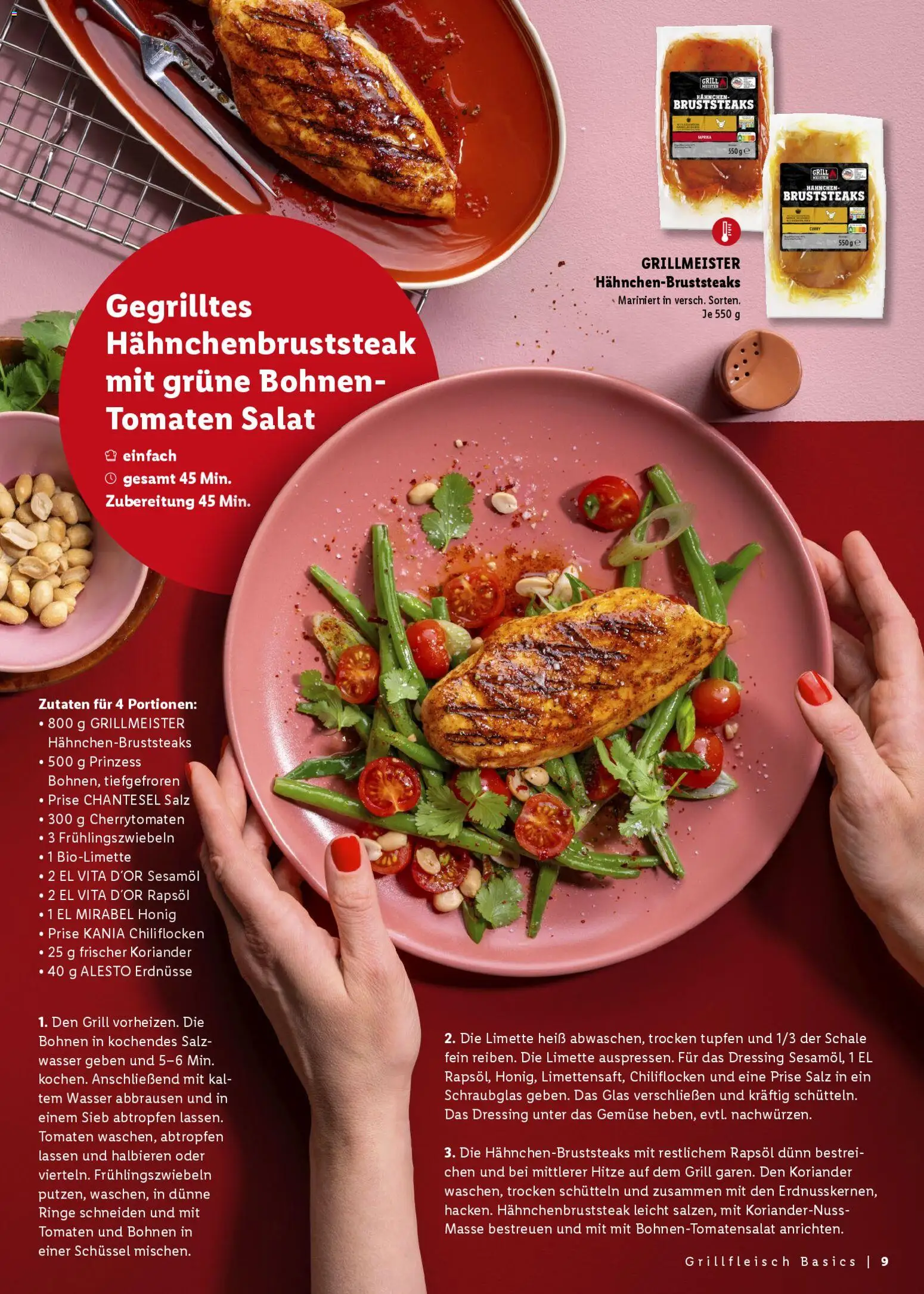 Lidl Německo leták - Grillen od 25.04.2026 | Strana: 9 | Produkty: Salát, Paprika