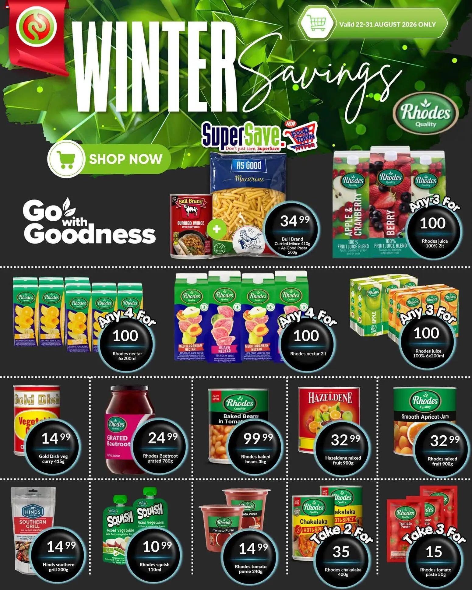 New Super Save catalogue – valid from 22/08/2026 | Page: 37 | Products: Baked beans, Grill, Pots, Fruit