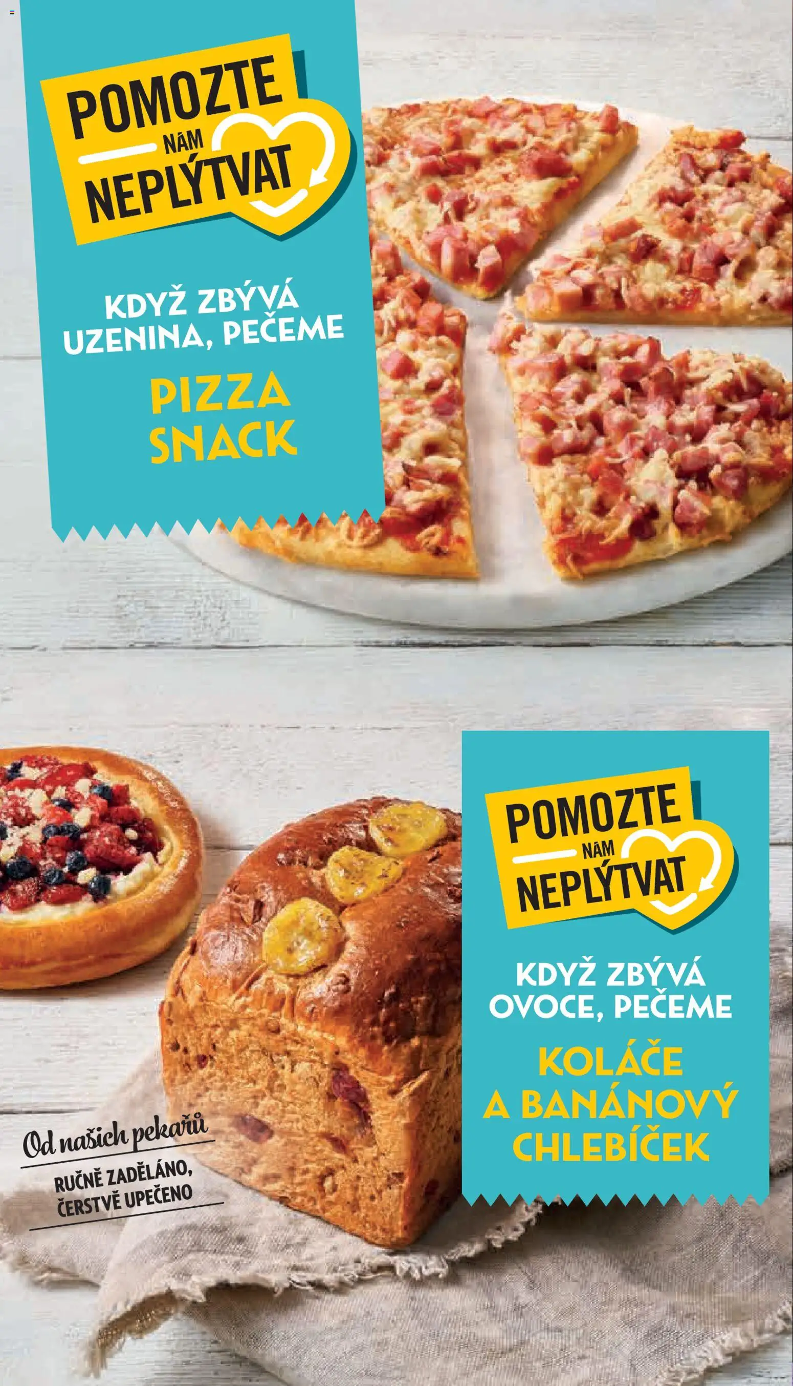 Albert leták - Hypermarket - Znojmo od 14.10.2026 | Strana: 8 | Produkty: Pizza, Banánový chlebíček