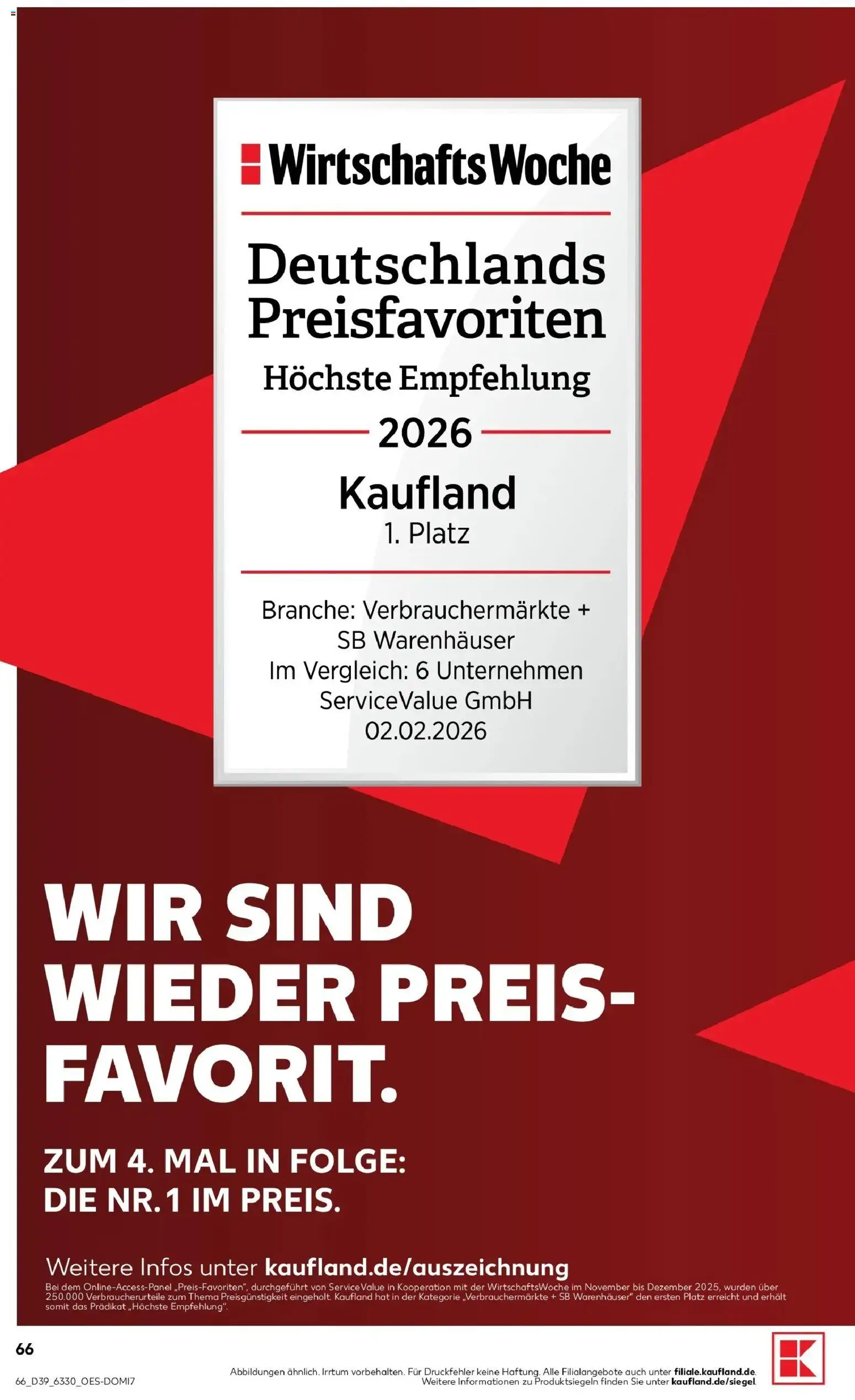 Prospekt Kaufland ab 24.09.2026 » Angebote Online zum Blättern | Seite: 66