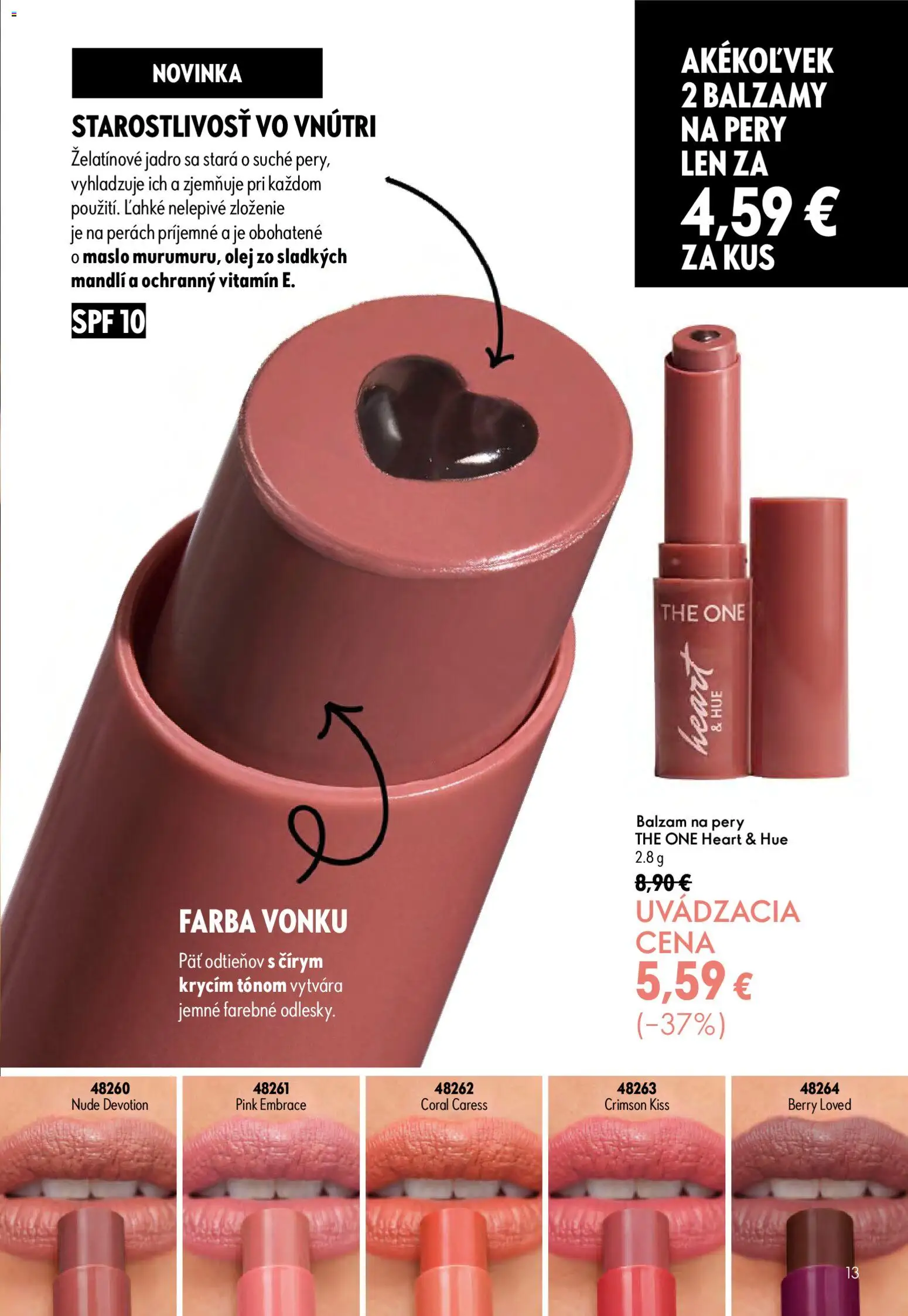 Nové Oriflame akcie – leták je platný od 29.07.2026 | Strana: 13 | Produkty: Maslo, Olej