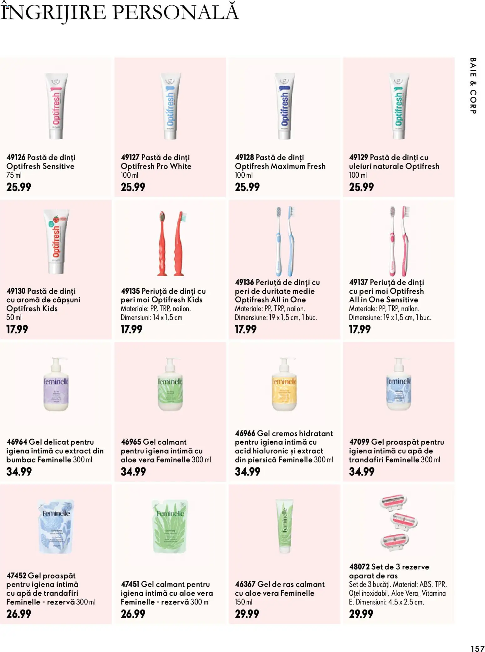 Noul catalog Oriflame – valabil de la 11.11.2026 | Pagină: 157
