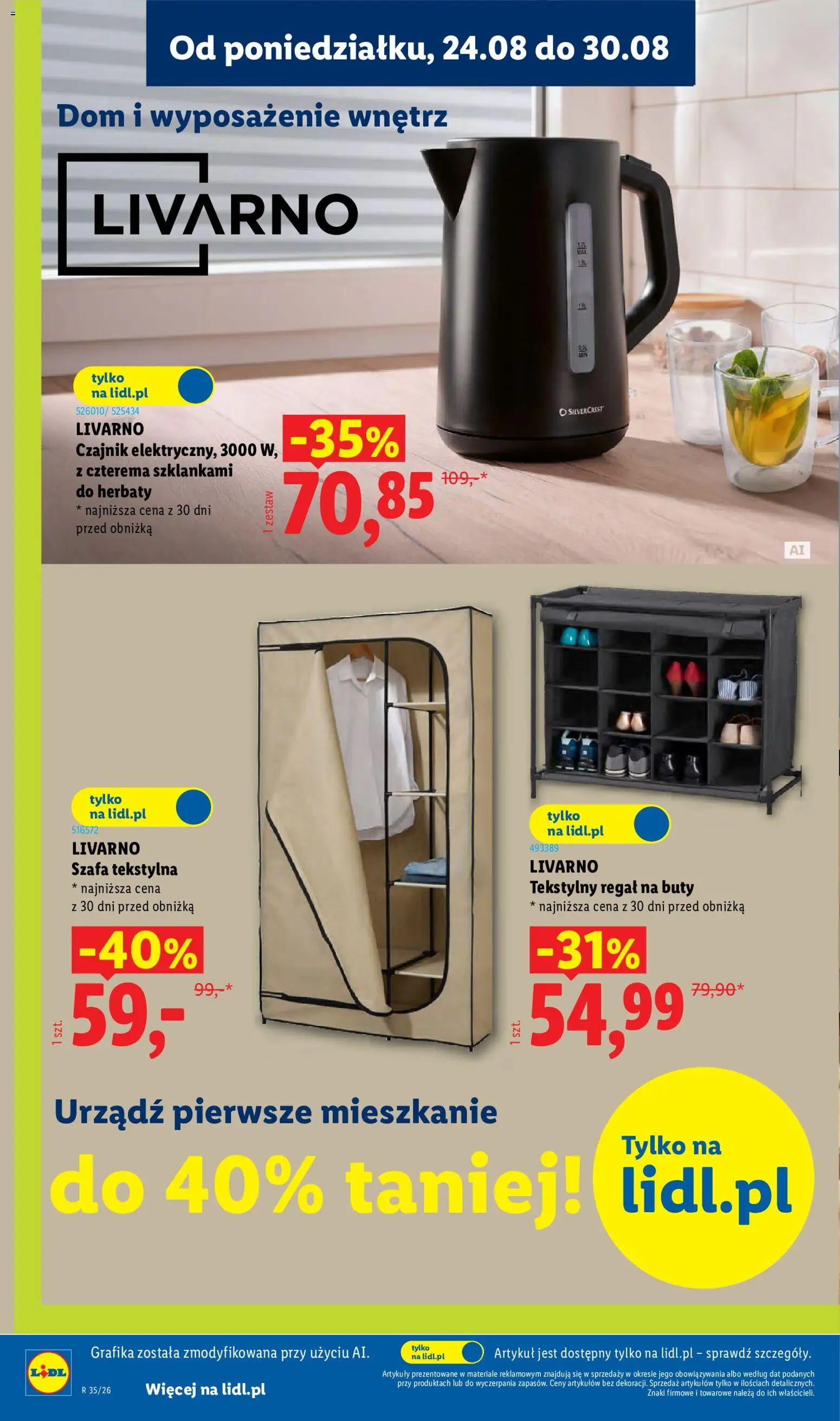 Lidl Polsko katalog od 24.08.2026 | Strana: 26 | Produkty: Regál