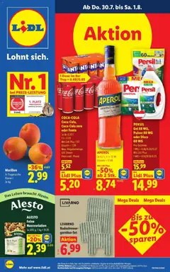 Lidl - Flugblatt ab 30.07.2026 gültig