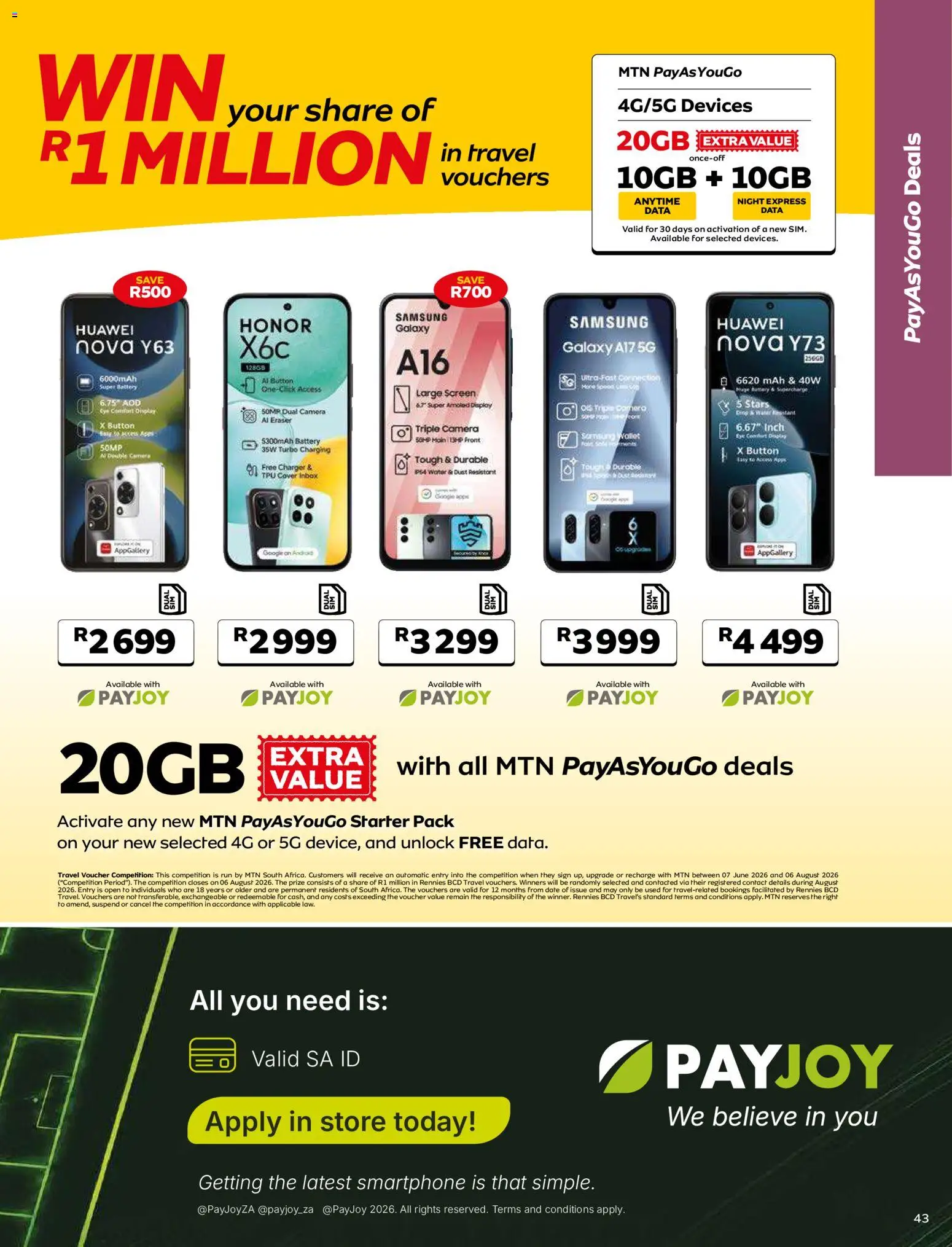 New MTN catalogue – valid from 07/07/2026 | Page: 43