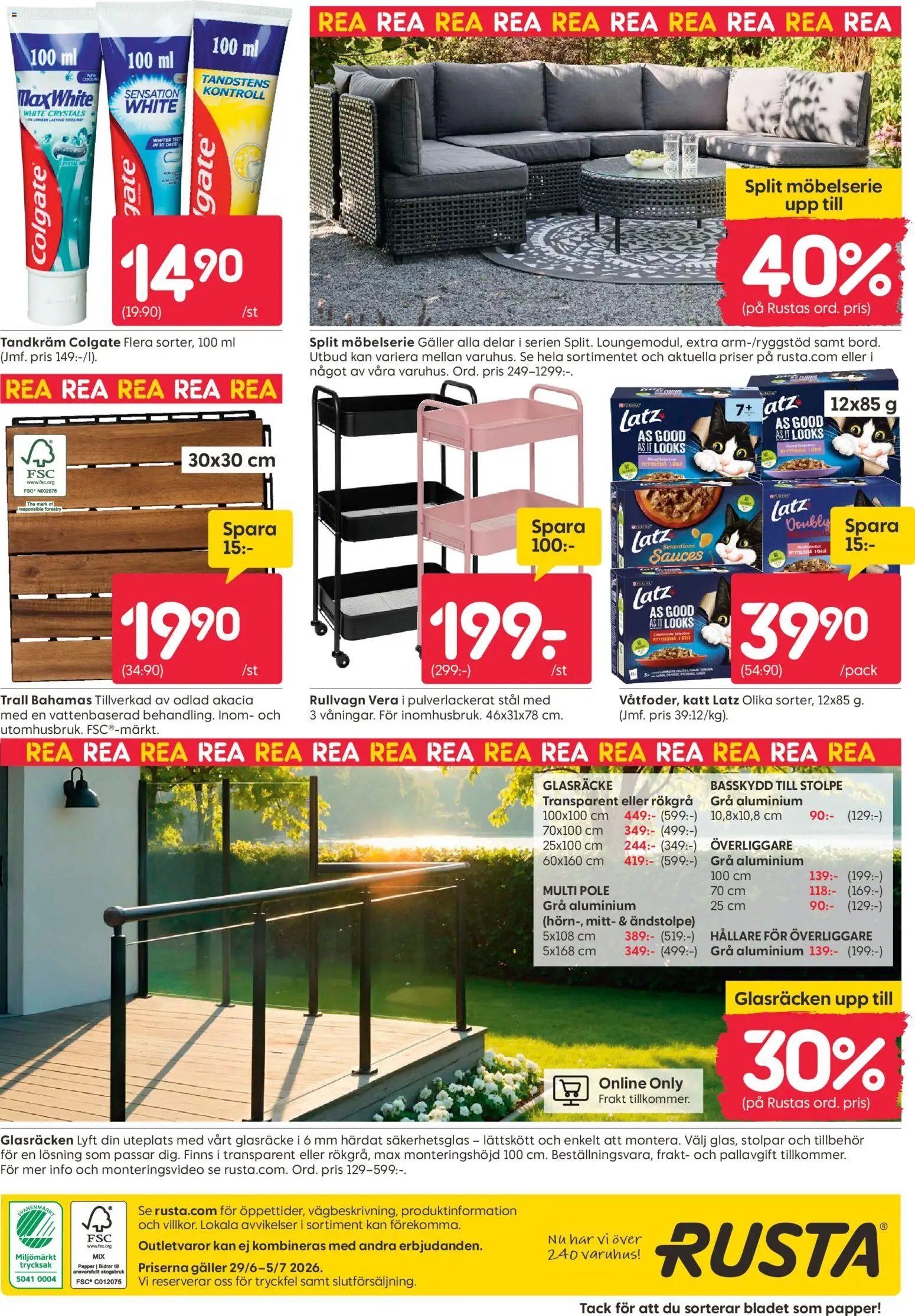 Rusta reklamblad aktuell från 29/06/2026 | Sida: 16