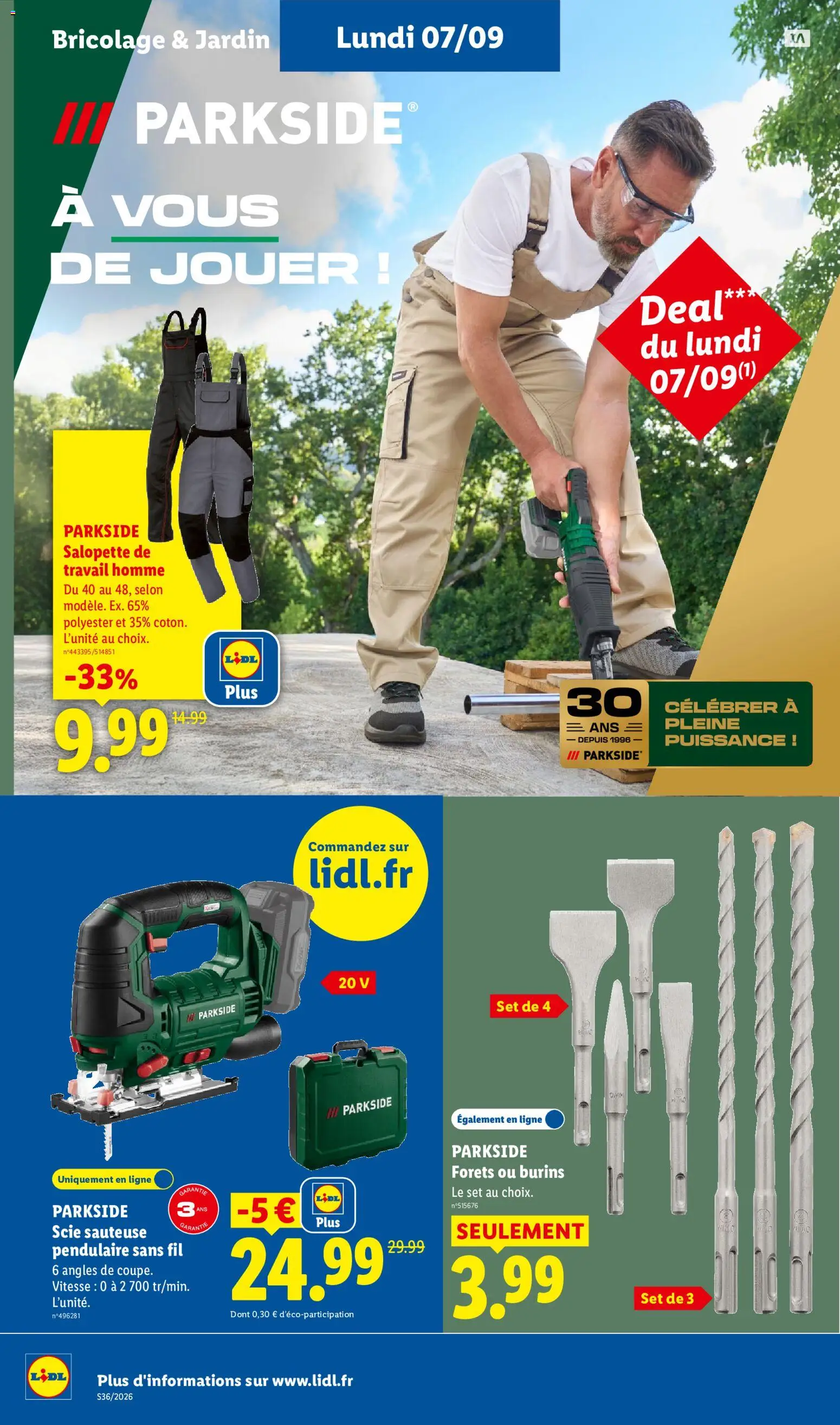 {H1} | Page: 54 | Produits: Salopette, Parkside, Scie sauteuse, Parkside scie sauteuse